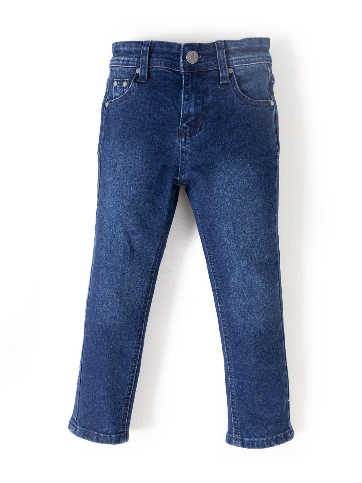 Jeans Niña Lulú Azul Oscuro-0
