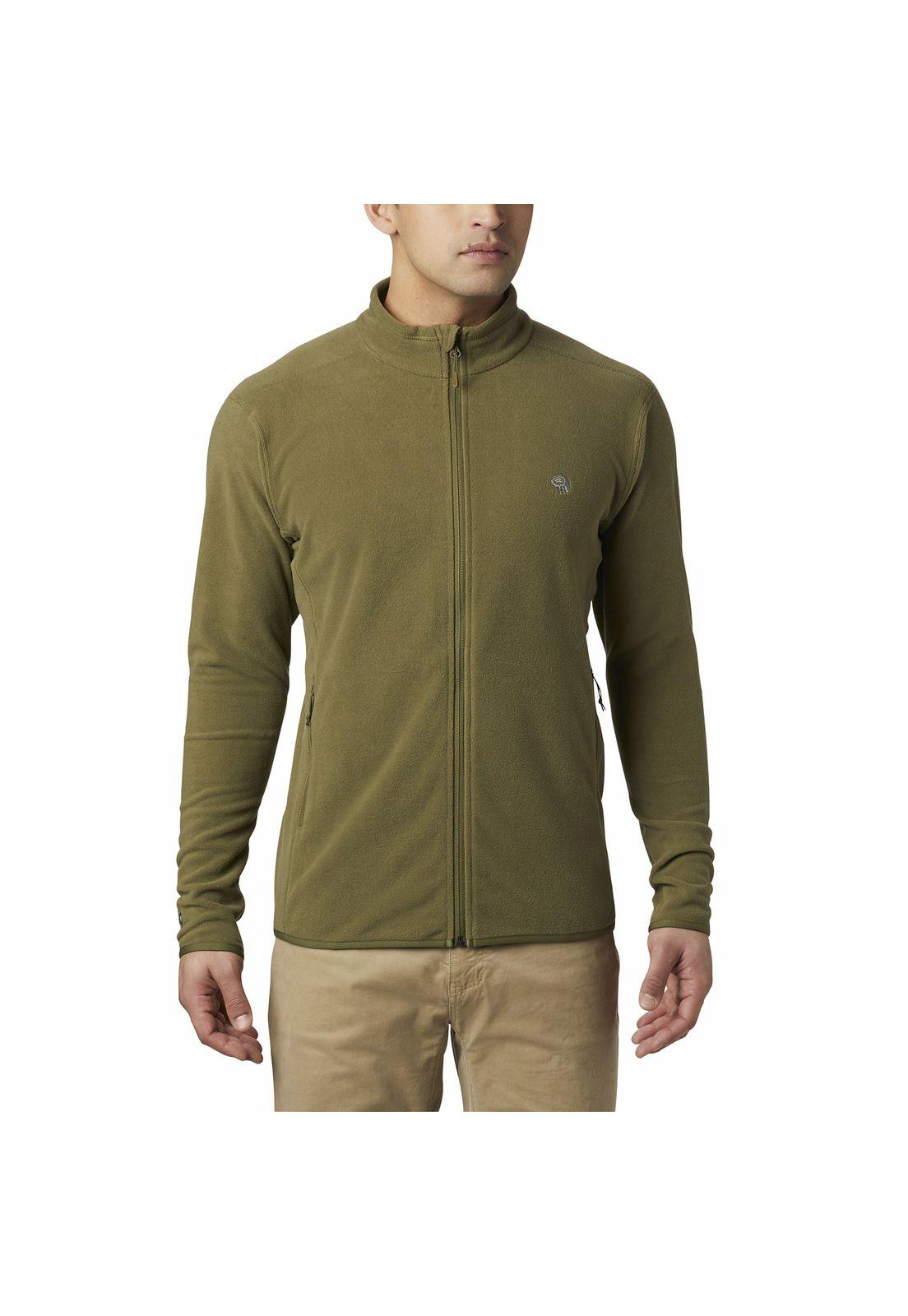 Polar Hombre Macrochill Full Zip  Verde-0