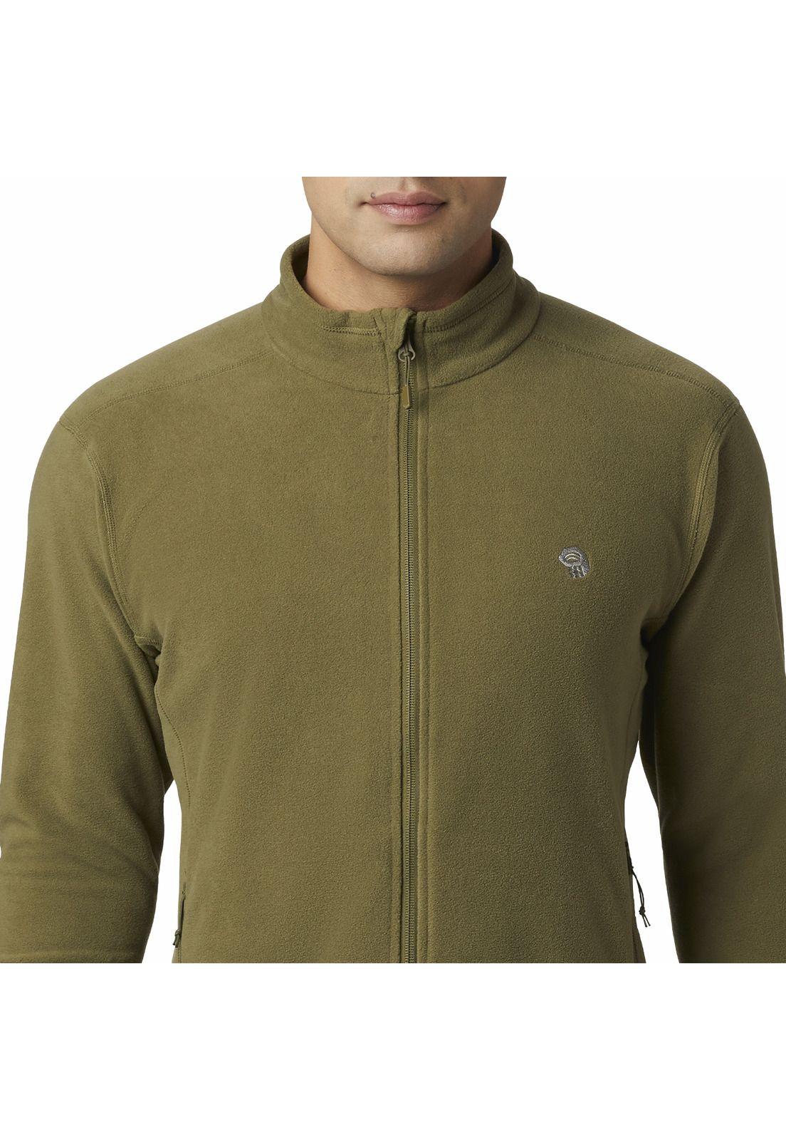 Polar Hombre Macrochill Full Zip  Verde-2