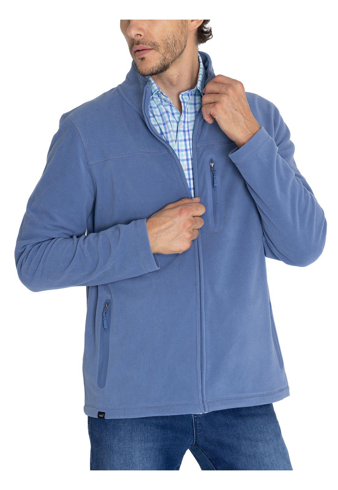 Polar Fibras Recicladas Azul Glasgow Hombre -7