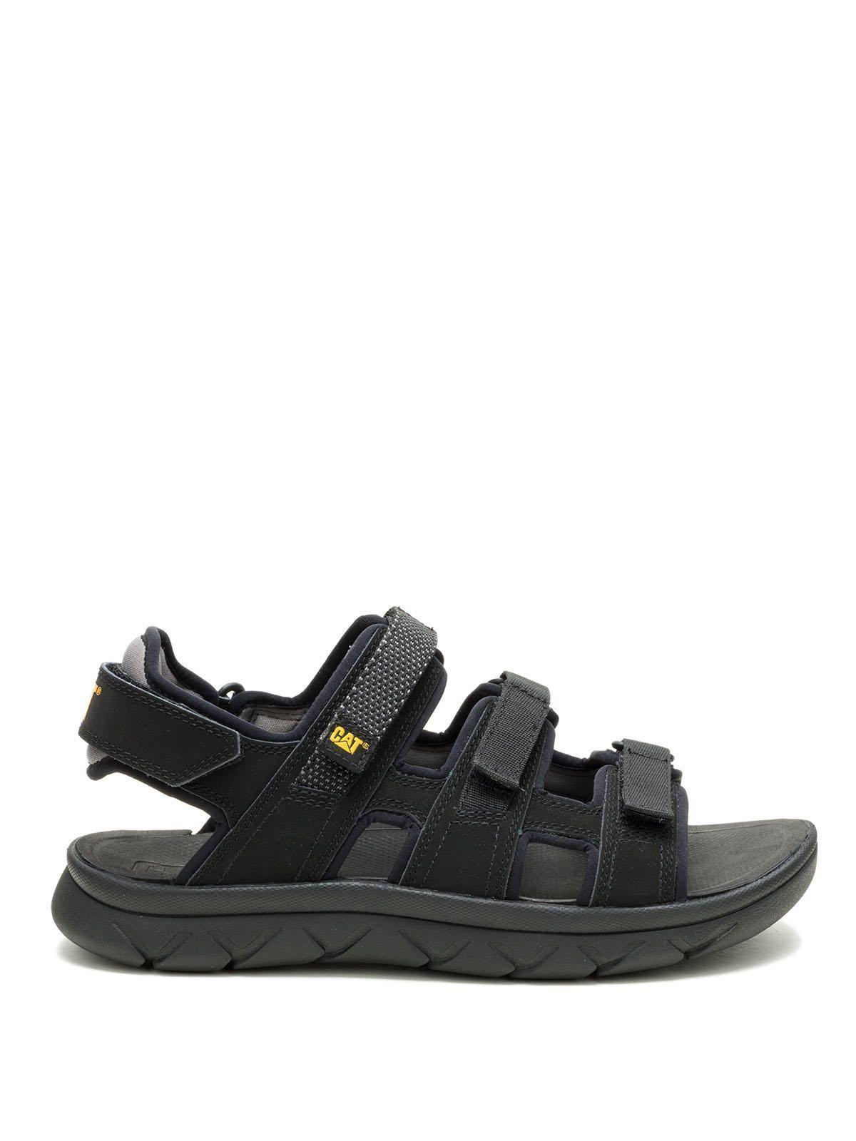 Sandalia Hombre Cuero Cadent Negro-1