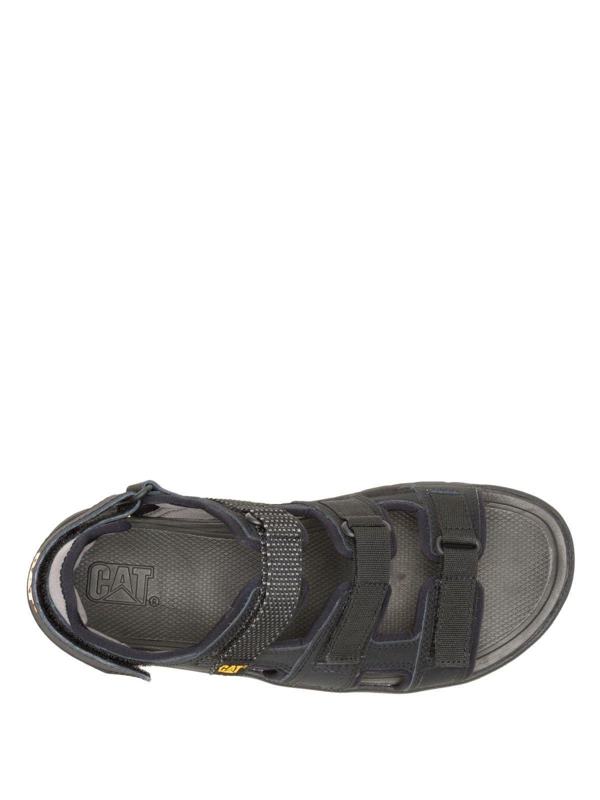 Sandalia Hombre Cuero Cadent Negro-6