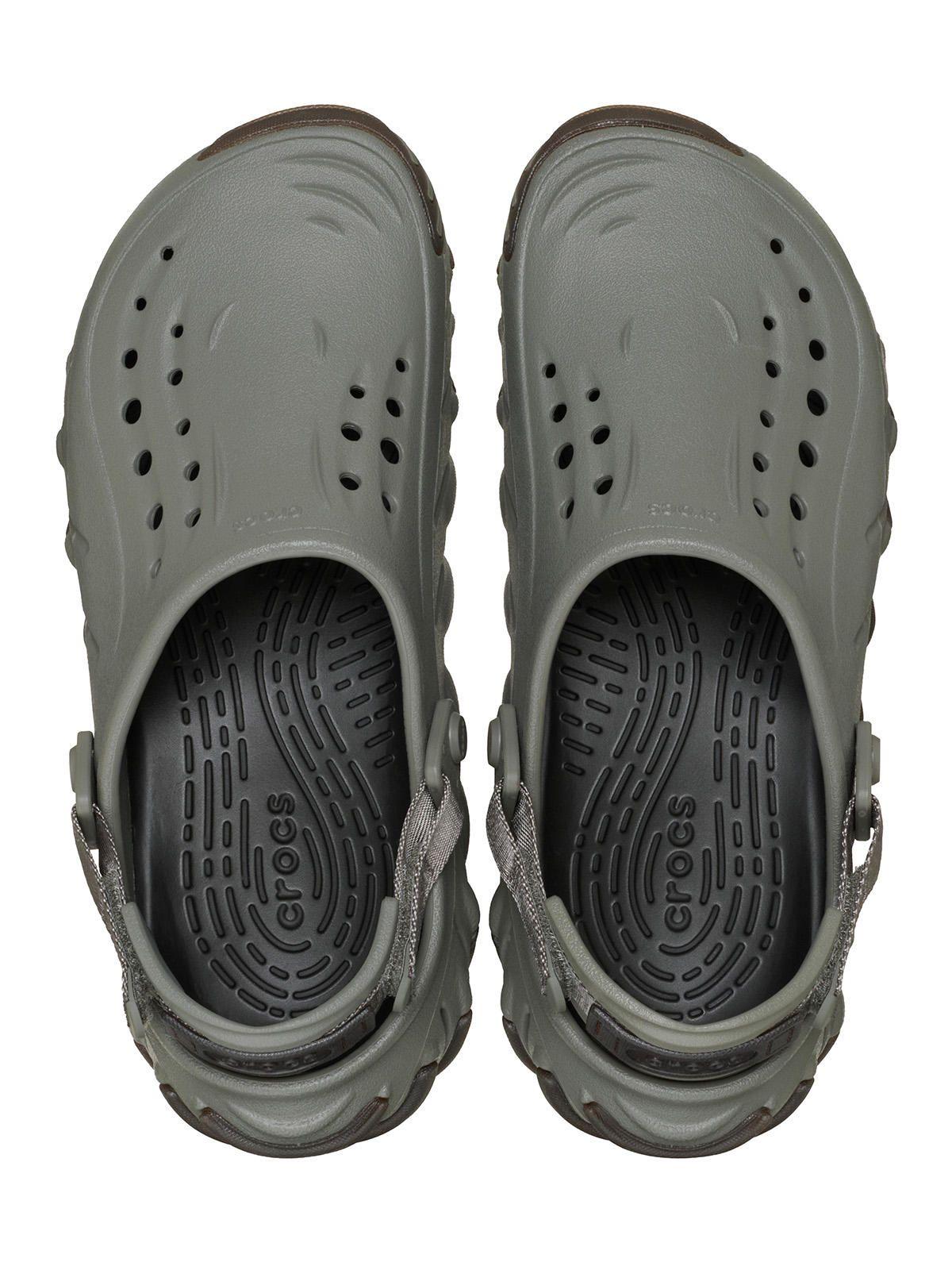 Zueco Unisex Echo Gum Ro Clog Gris Oscuro Crocs-4