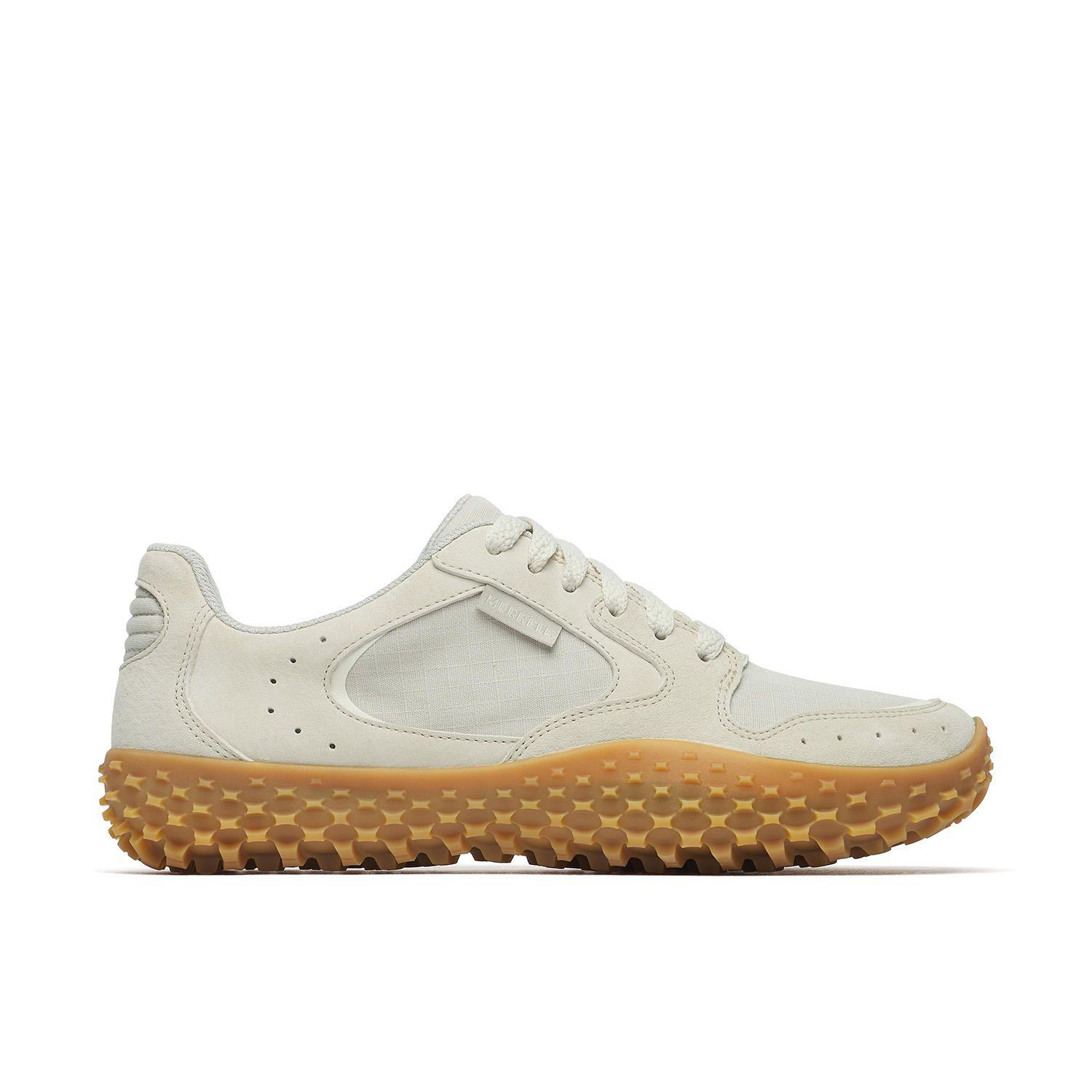 Zapatilla Cuero Mujer Wrapt Sneaker Crema-0