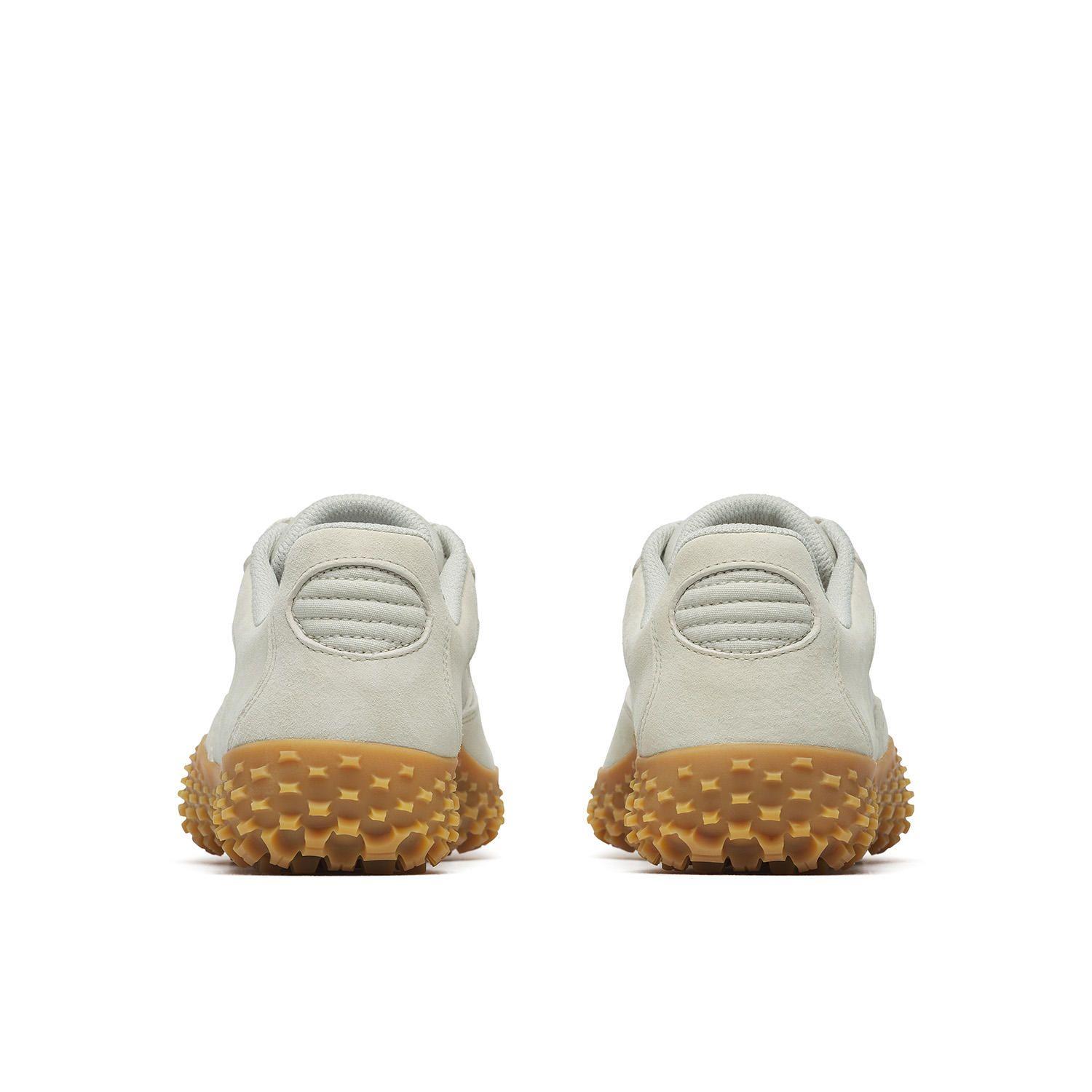 Zapatilla Cuero Mujer Wrapt Sneaker Crema-5