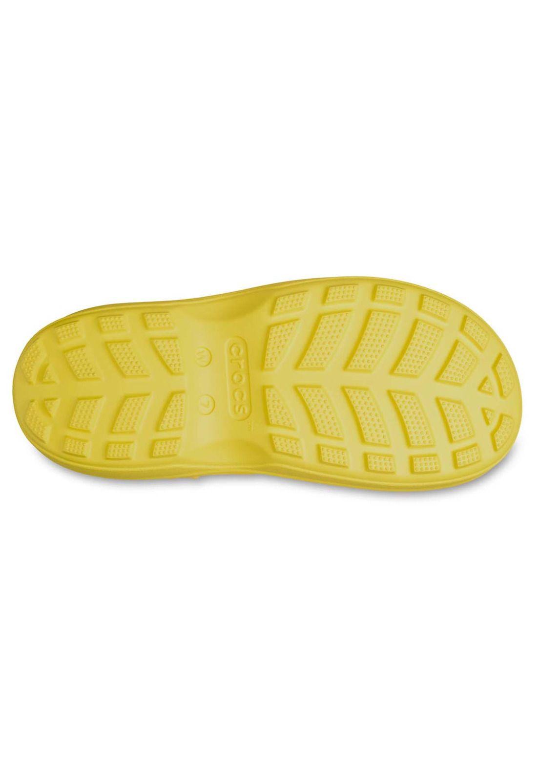 Bota de Agua Crocs Mujer Handle It Rain Boot Amarillo-5