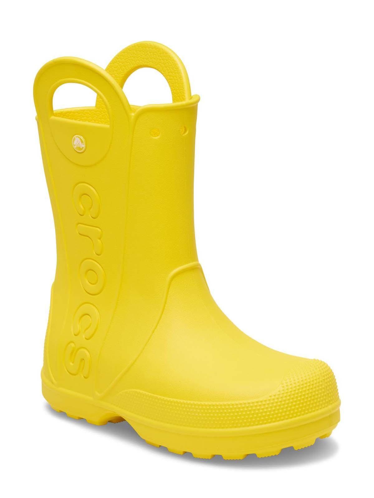 Bota de Agua Crocs Mujer Handle It Rain Boot Amarillo-6