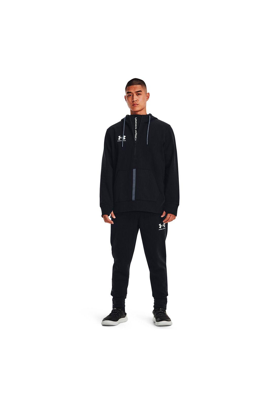 Buzo Fútbol Jogger Accelerate Negro Hombre-5