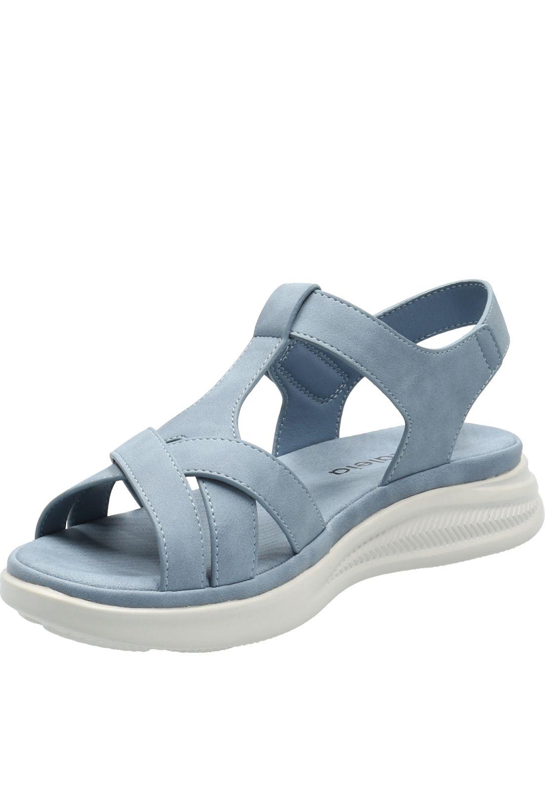 Sandalia Mujer Eager Denim-4