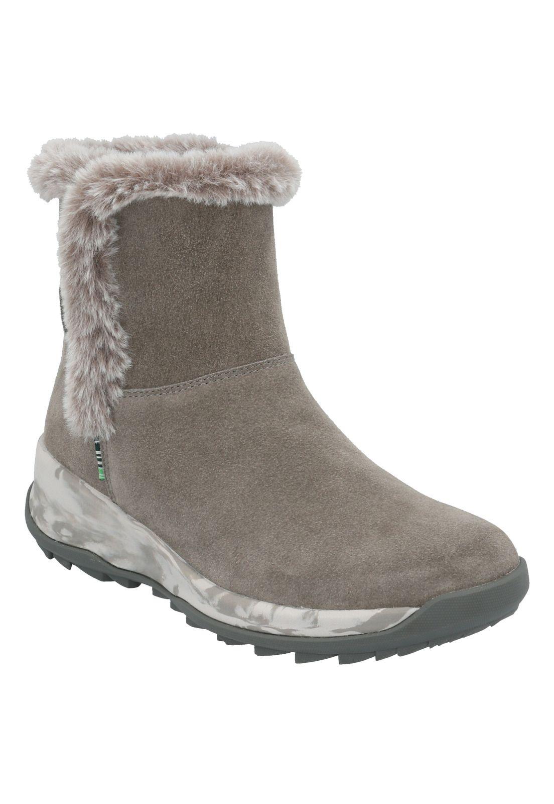 Botín Mujer Zion Gris-1