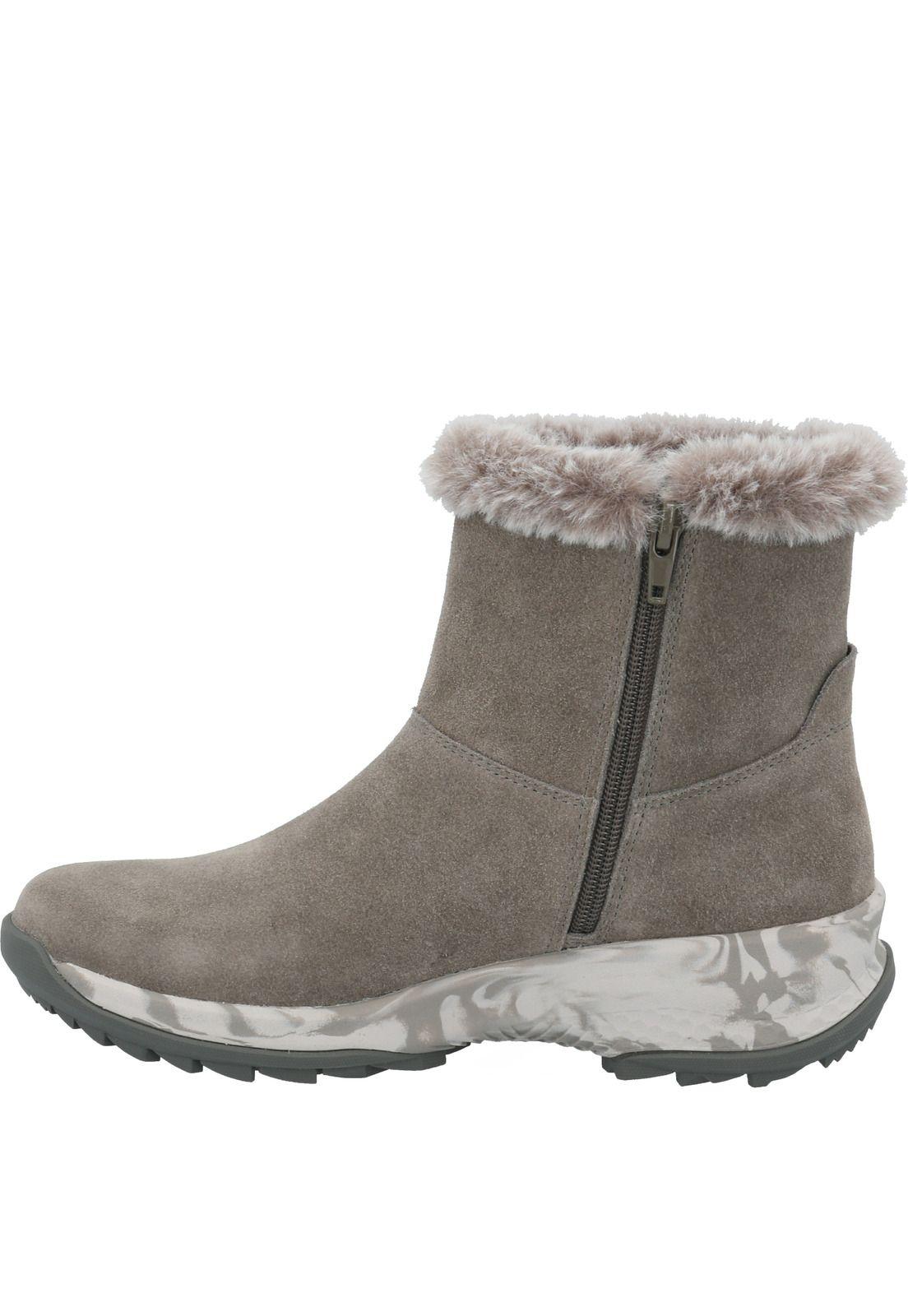 Botín Mujer Zion Gris-4