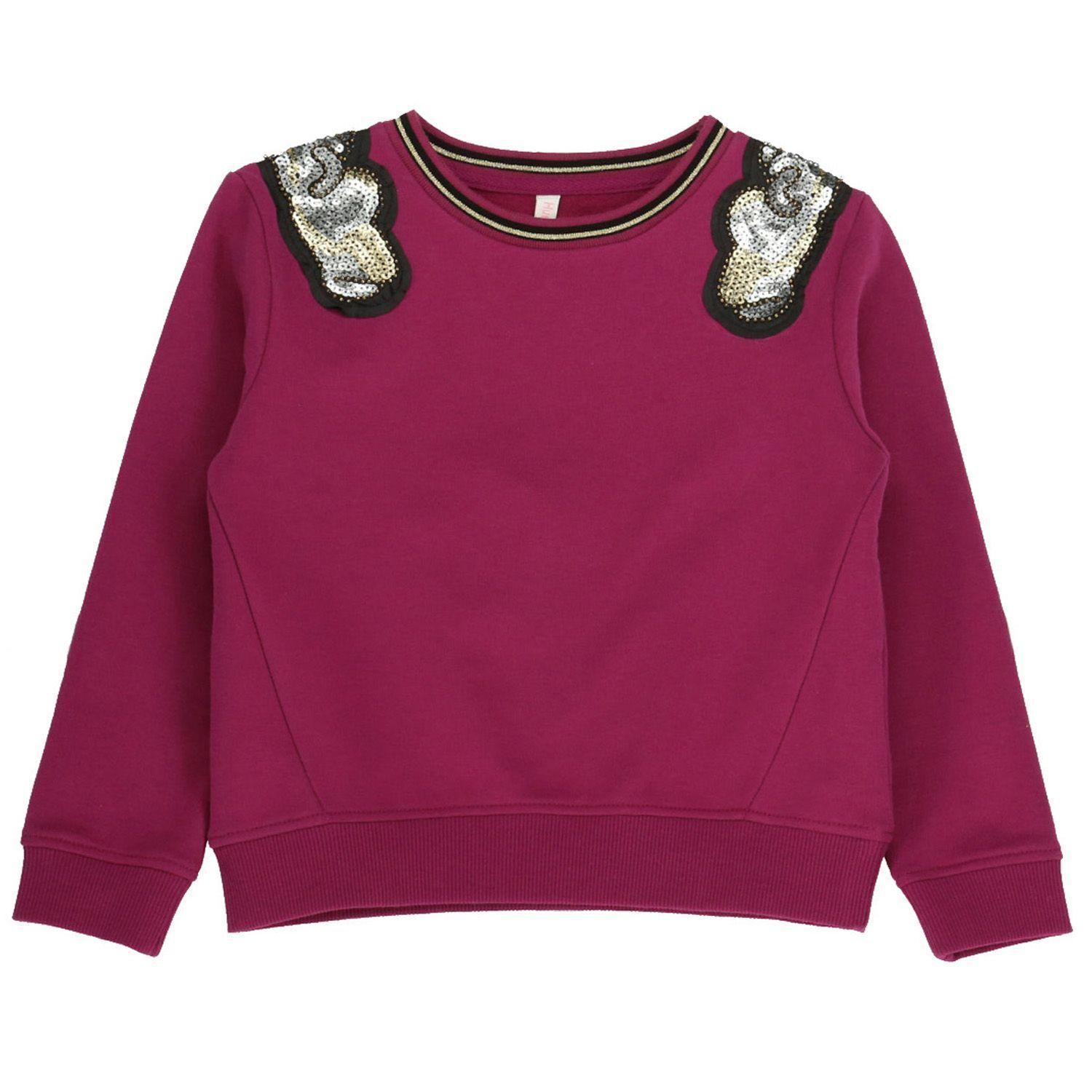 Poleron Parche Rosa-0