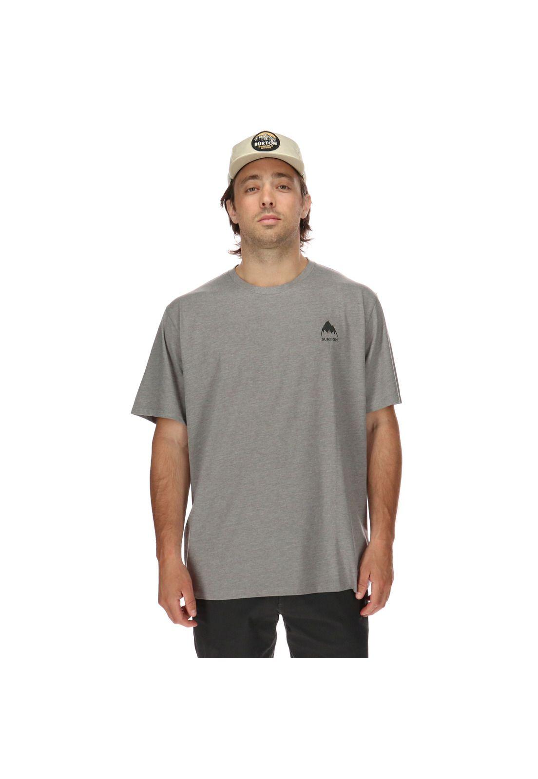 Polera M/C Chest Logo Gris-0