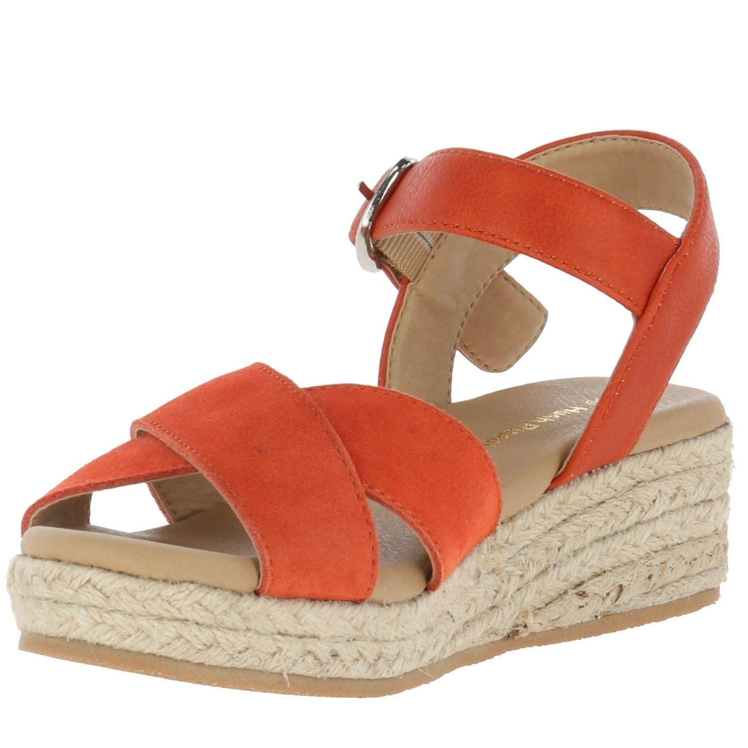 Sandalia Cuero Moss-K Rojo-2