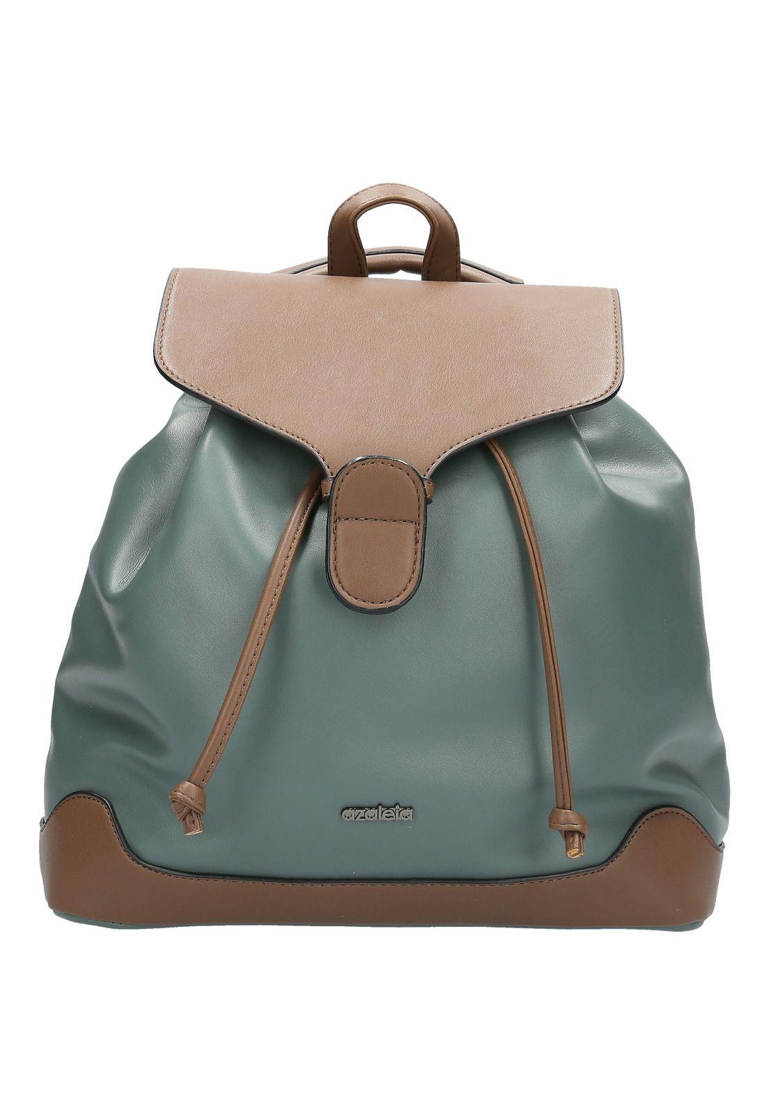 Mochila Convertible Mujer Leila Back Verde-0