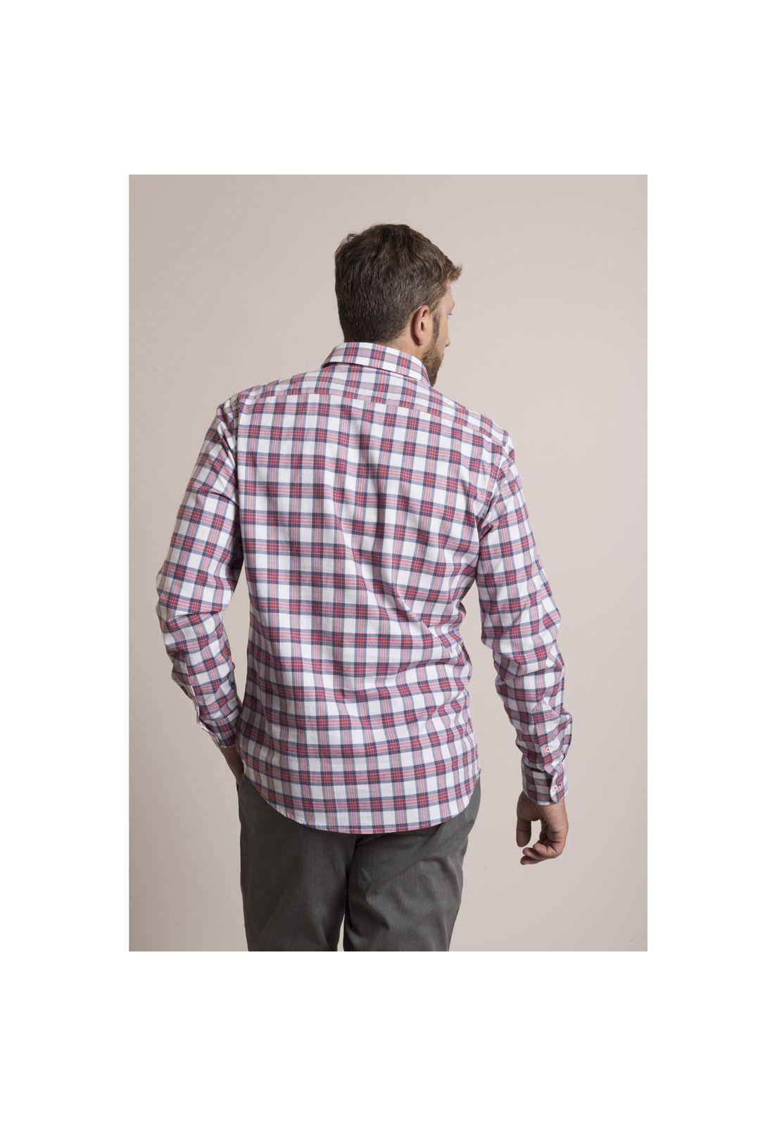 Camisa Tartan Flex Rockford Rojo-3