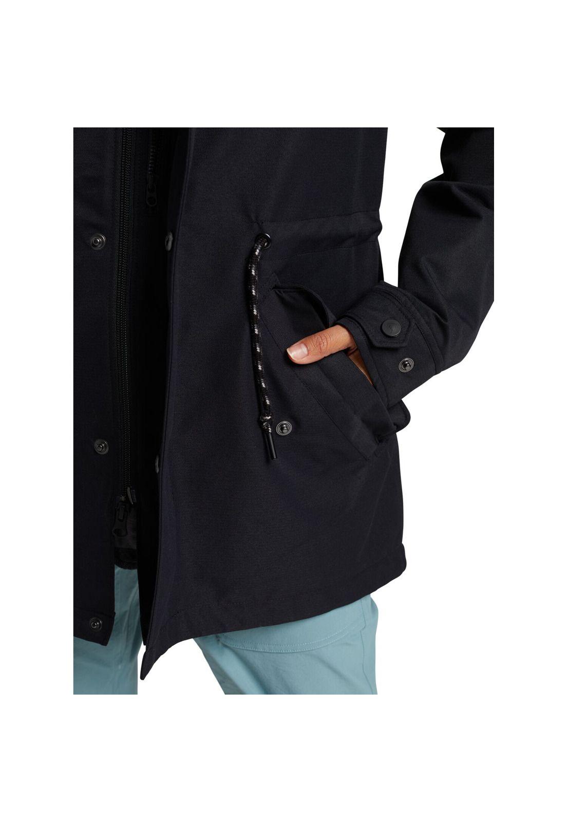 Chaqueta Sadie Mujer Negro Burton-3
