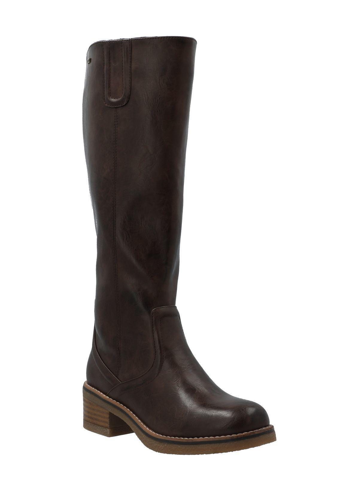 Bota Mujer Sarah Café-0