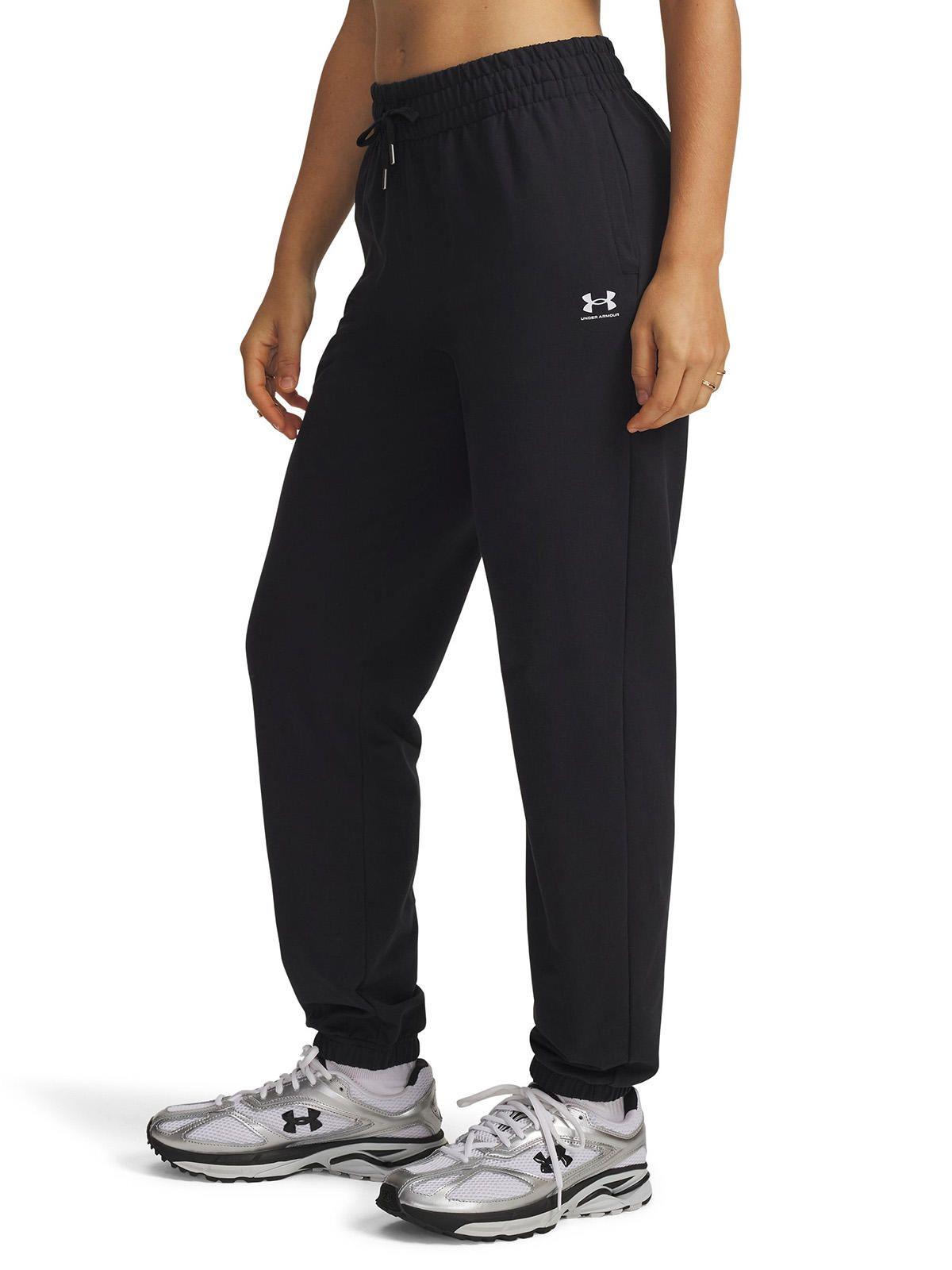 Jogger Mujer Sport Terry Negro-0