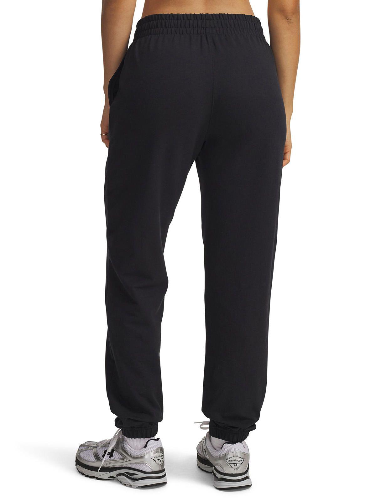 Jogger Mujer Sport Terry Negro-1
