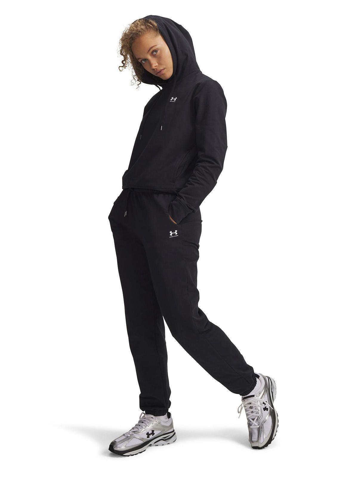 Jogger Mujer Sport Terry Negro-3
