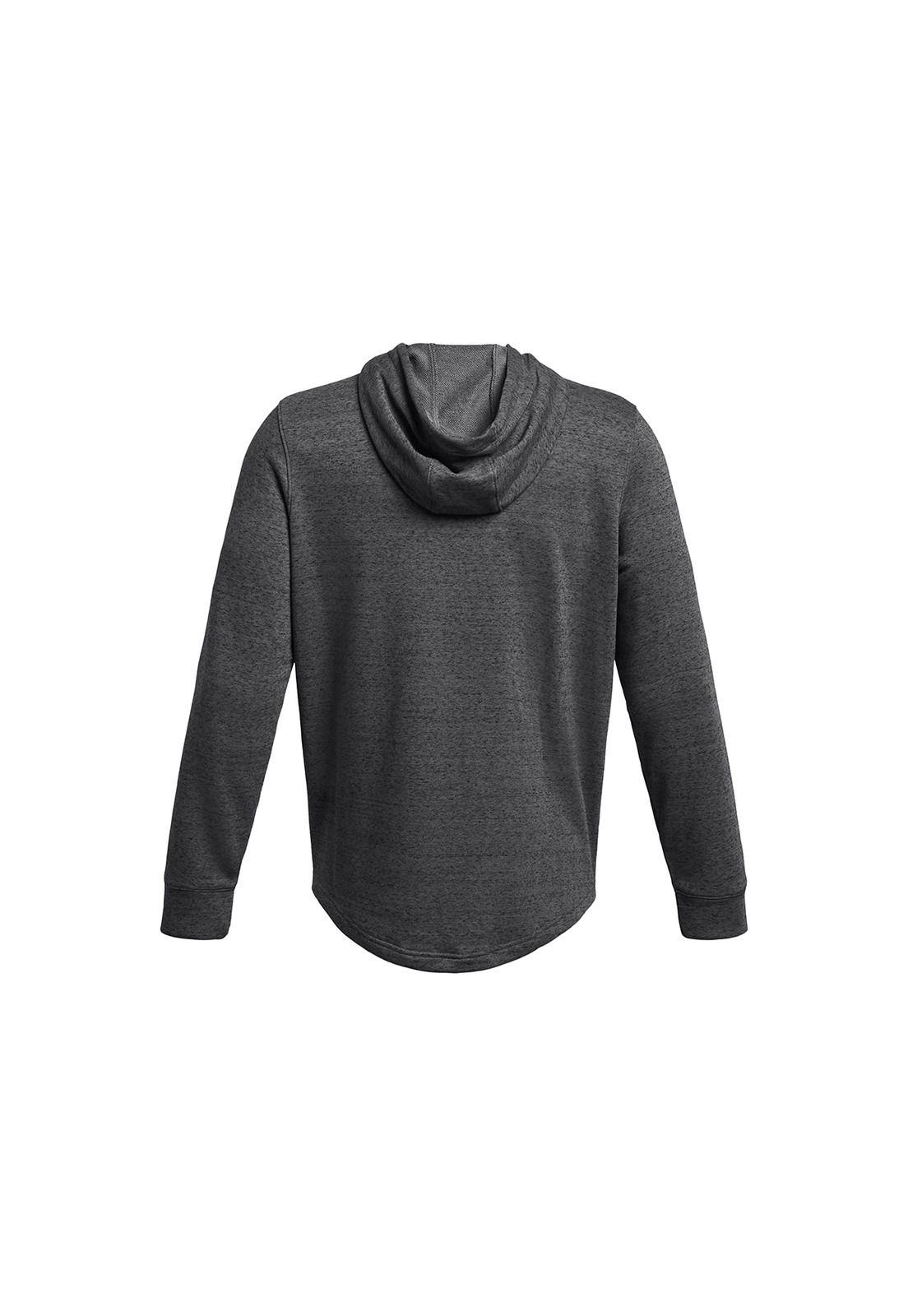 Polerón UA Rival Terry Gris para hombre-1