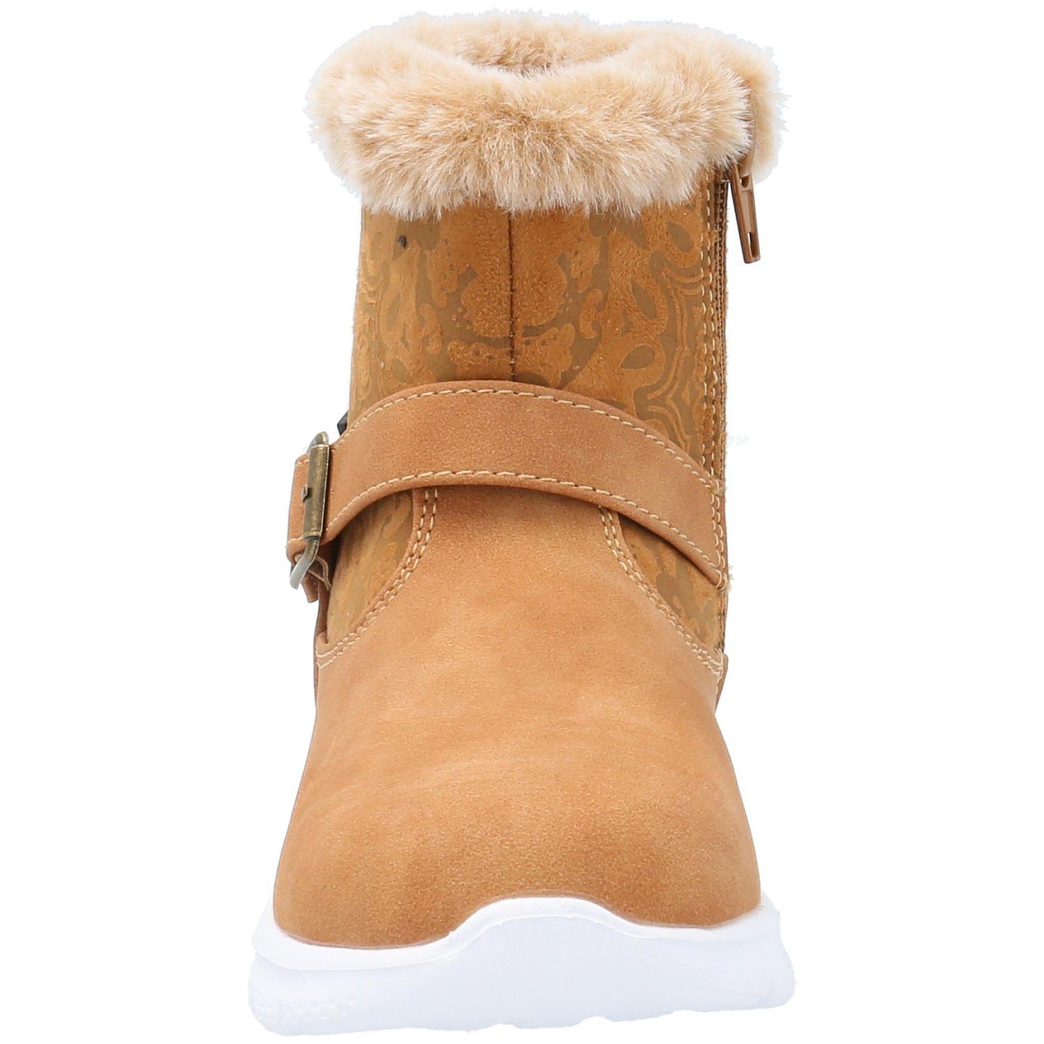 Bota Niña Lyra Camel-2