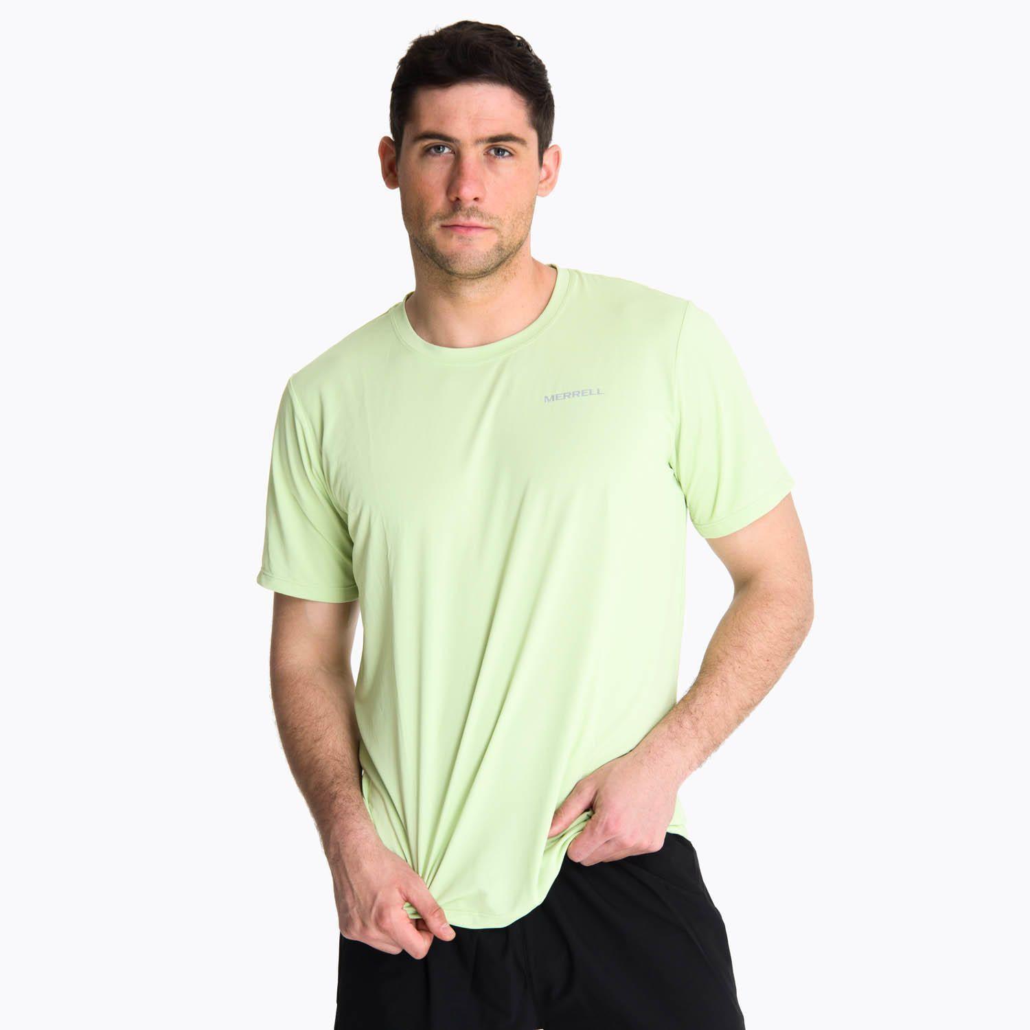 Polera Manga Corta Hombre Birdsville Verde -0