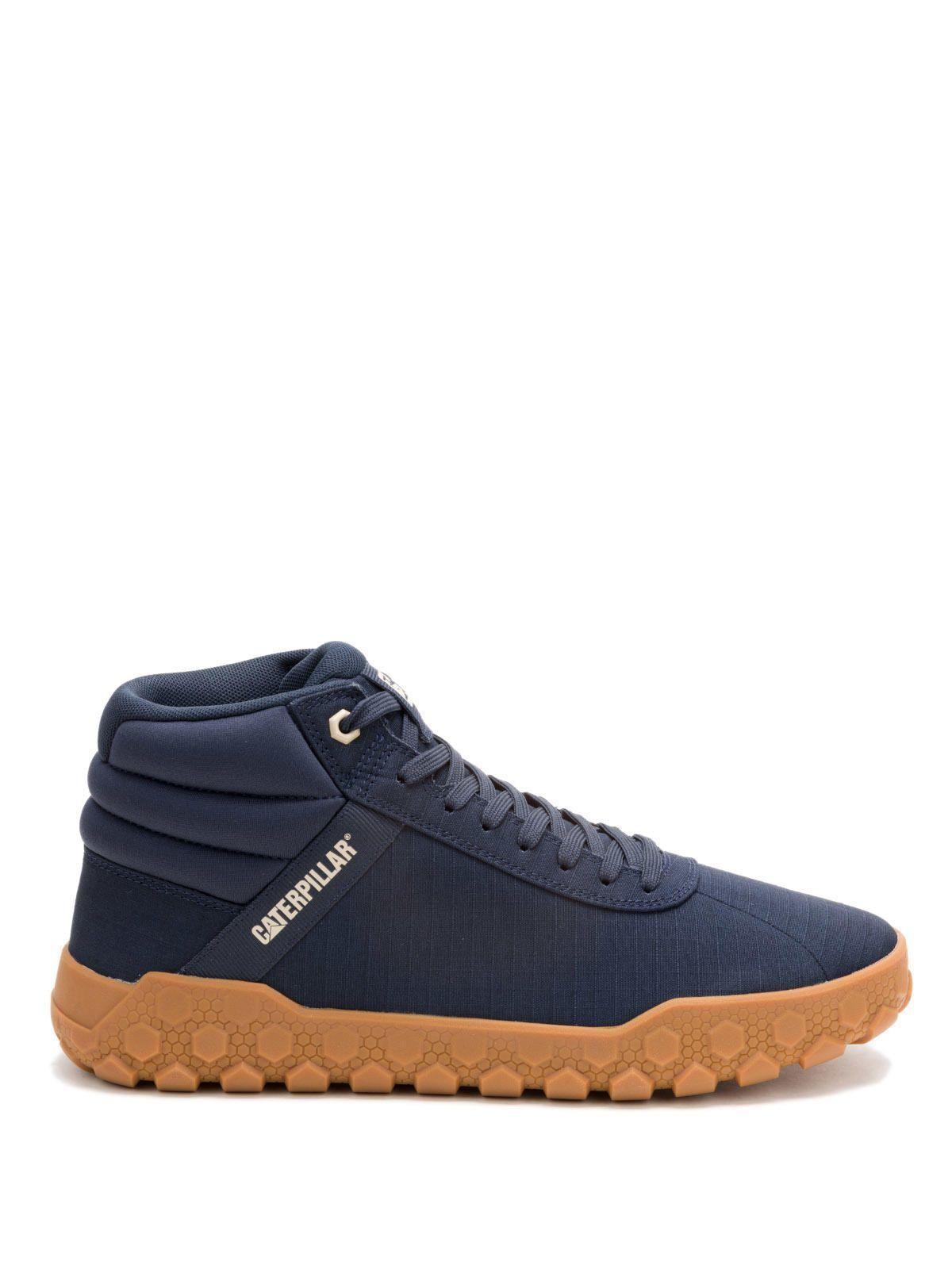 Zapatilla Con Caña Hombre Hex Plus Mid Canvas Azul-1