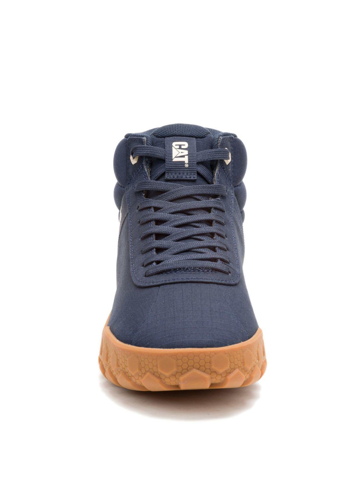 Zapatilla Con Caña Hombre Hex Plus Mid Canvas Azul-4