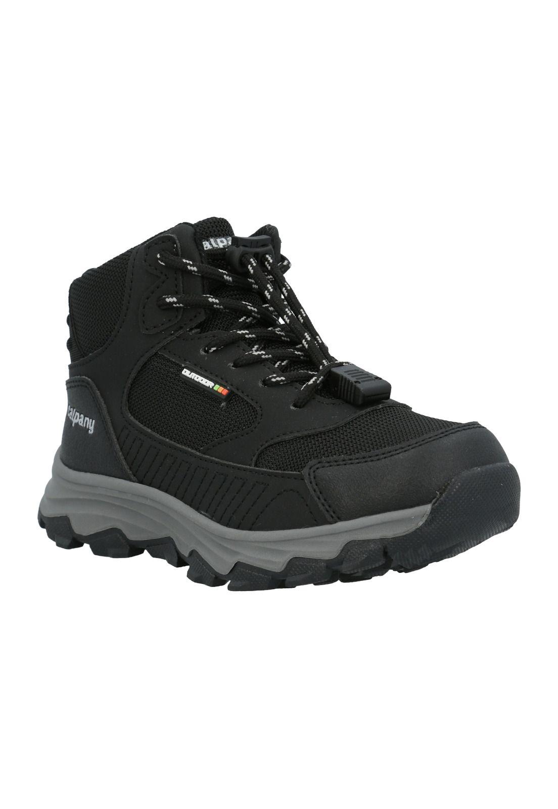 Zapatilla Aton Niño Negro-0