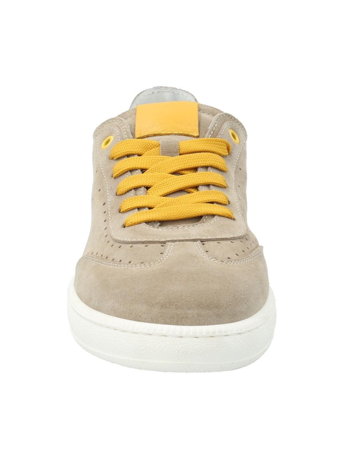 Zapatilla Cuero Hombre Xavi Beige Oscuro-3