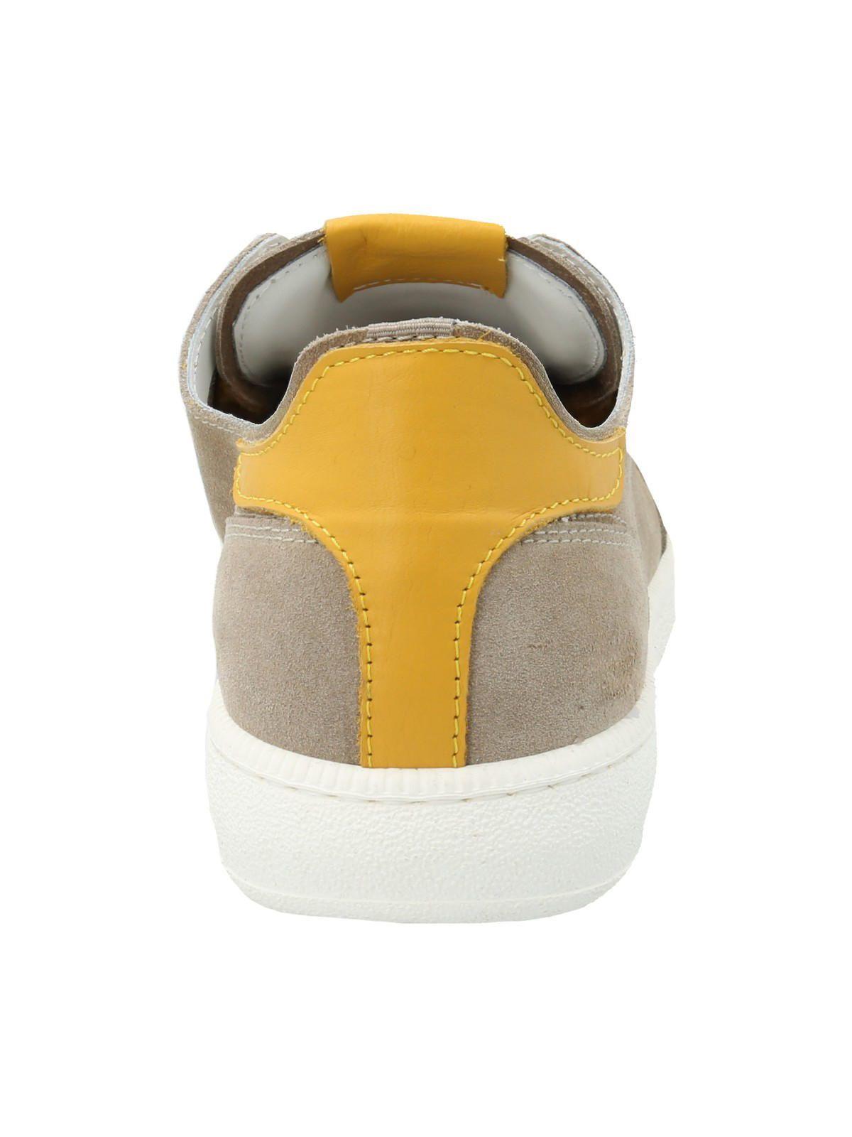 Zapatilla Cuero Hombre Xavi Beige Oscuro-6