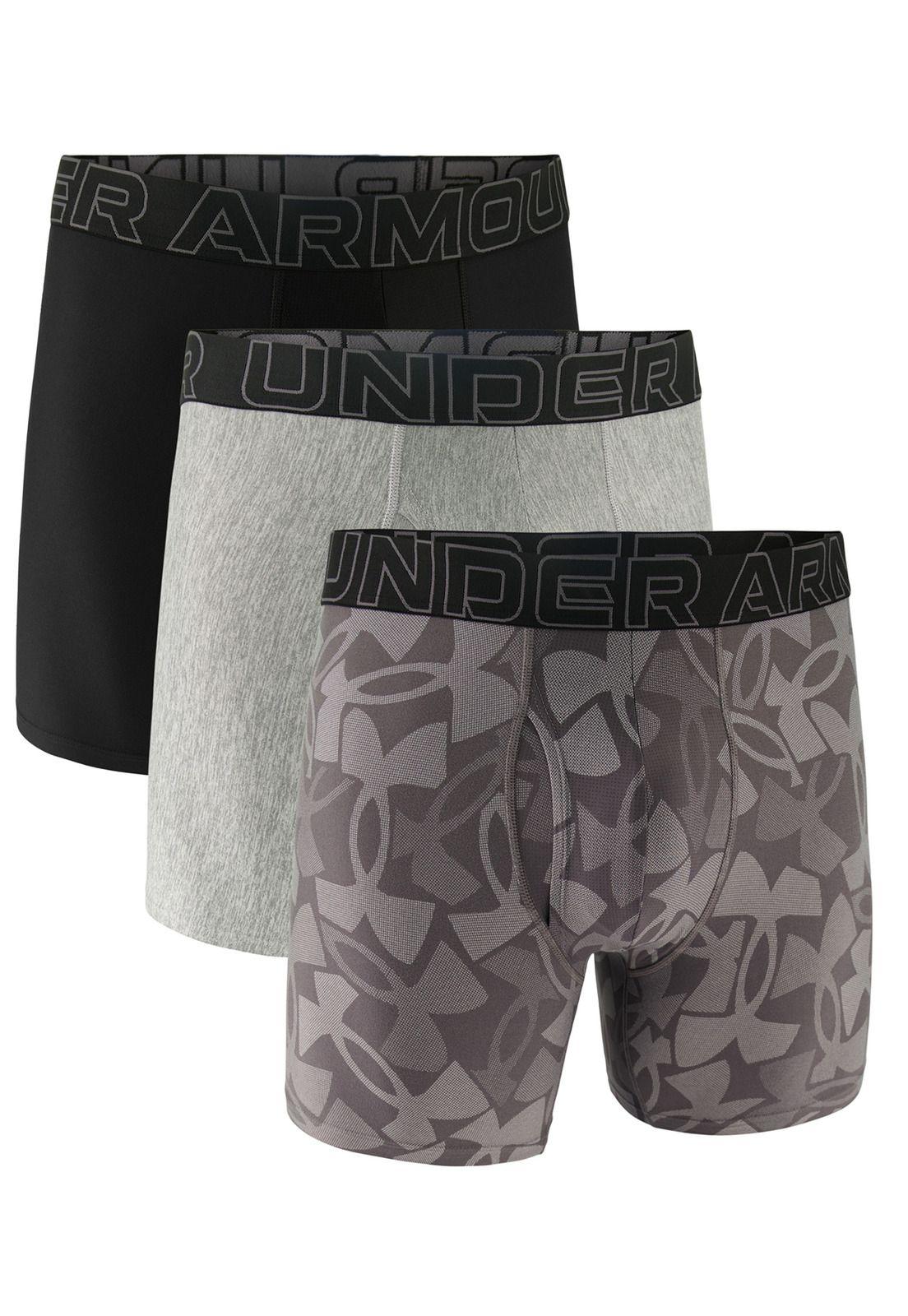 Pack 3 Boxers Performance Tech hombre Gris-0