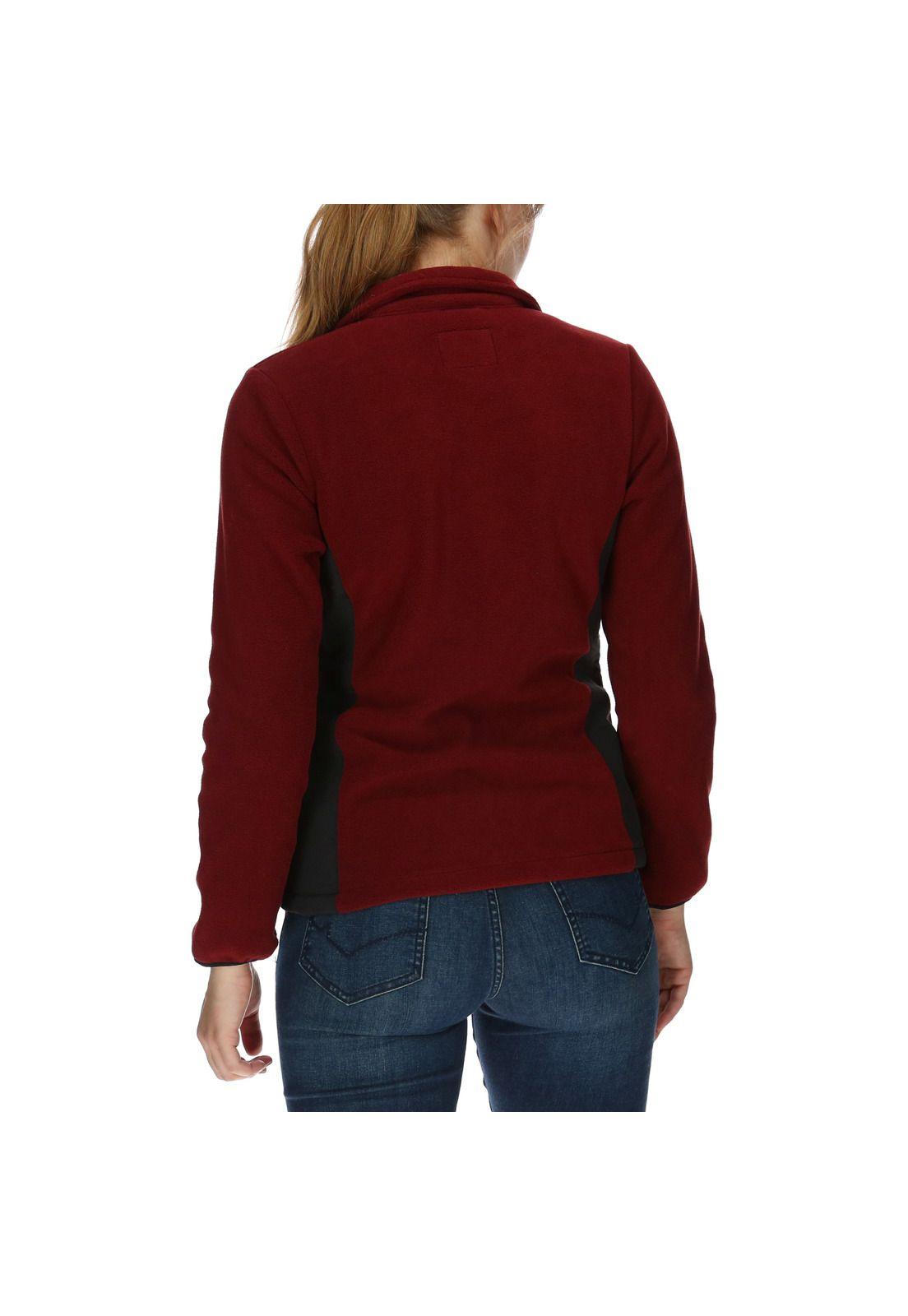 Polar Mujer W'S Contrast Work Fleece Burdeo-2