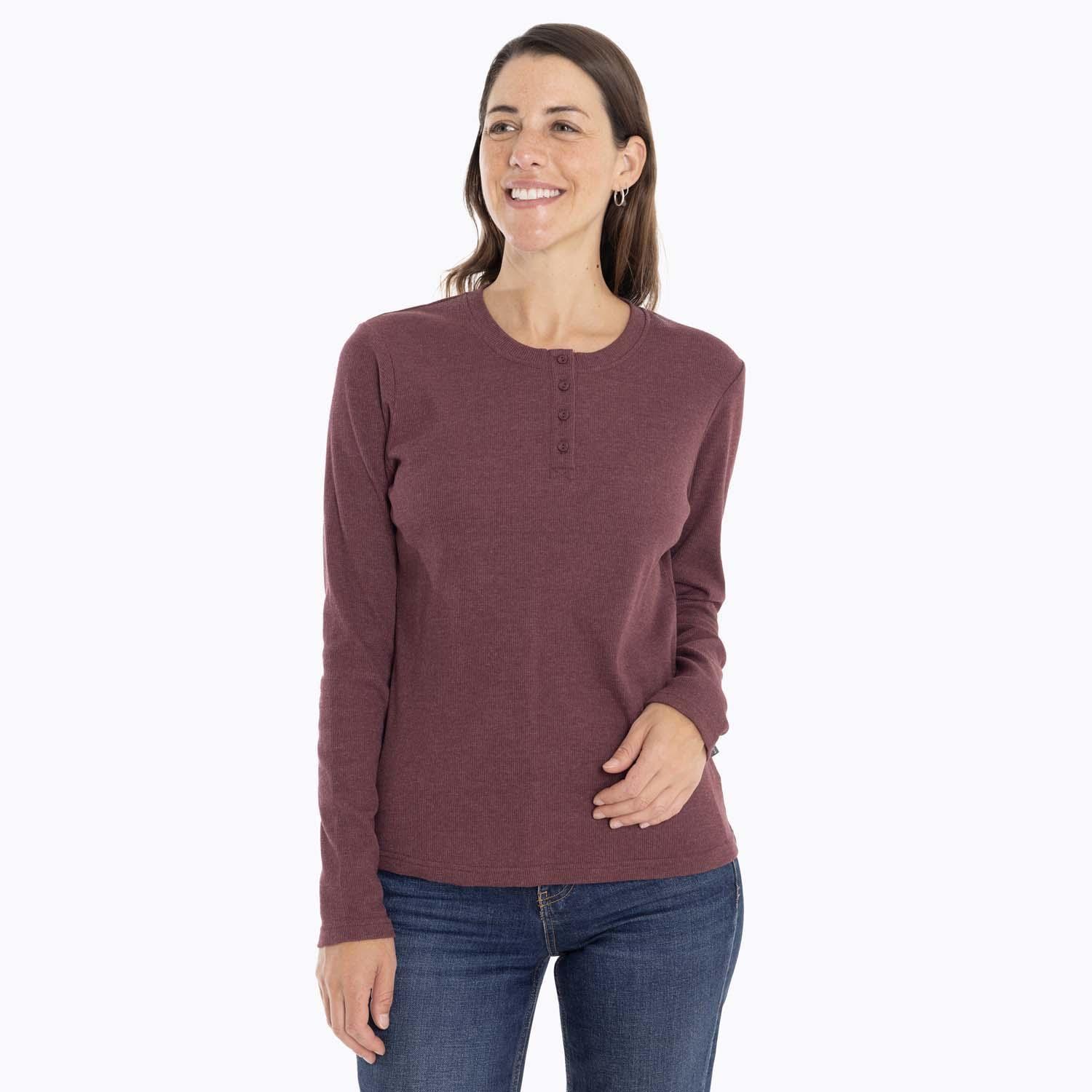 Polera Mujer Owyhee Burdeo Merrell-0