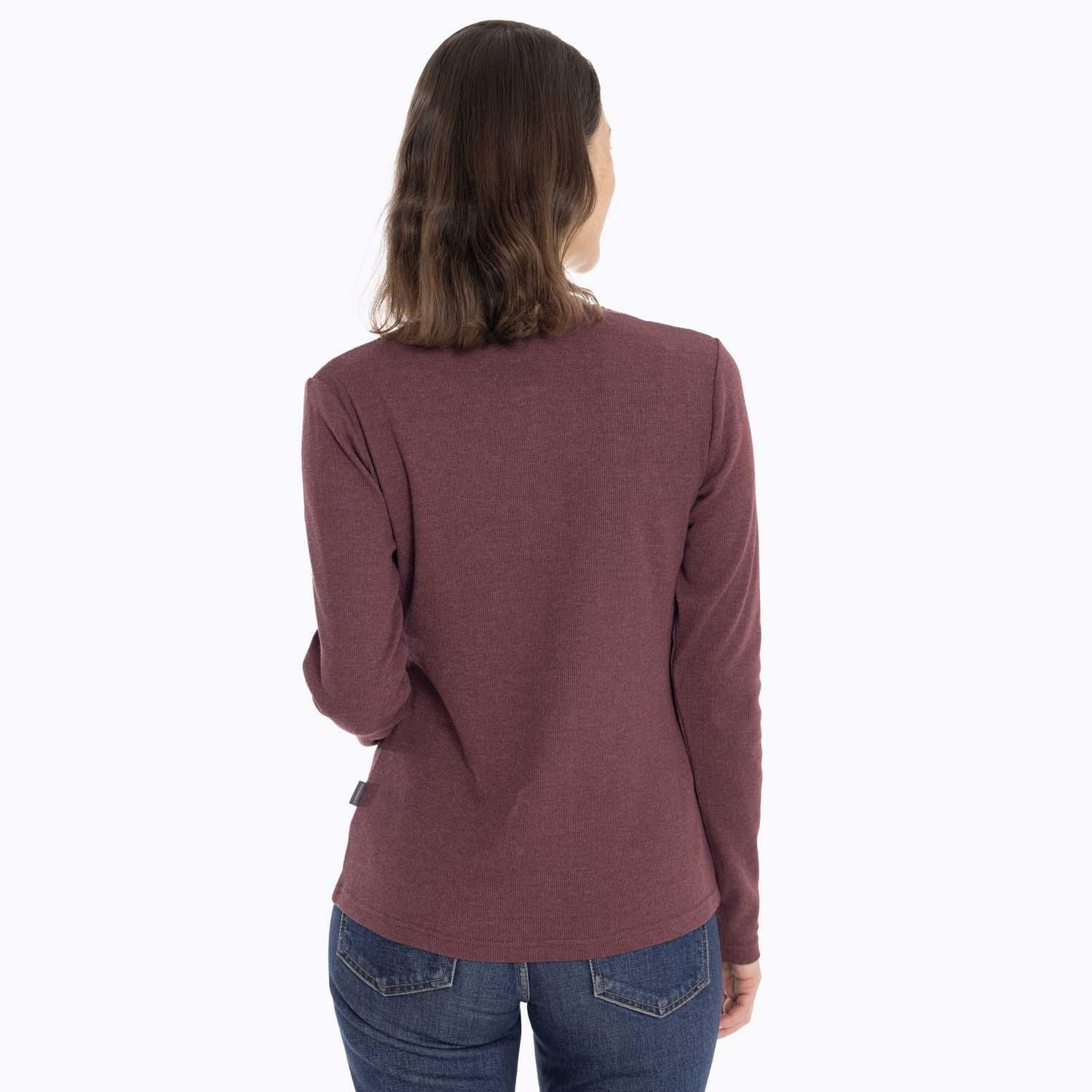 Polera Mujer Owyhee Burdeo Merrell-3