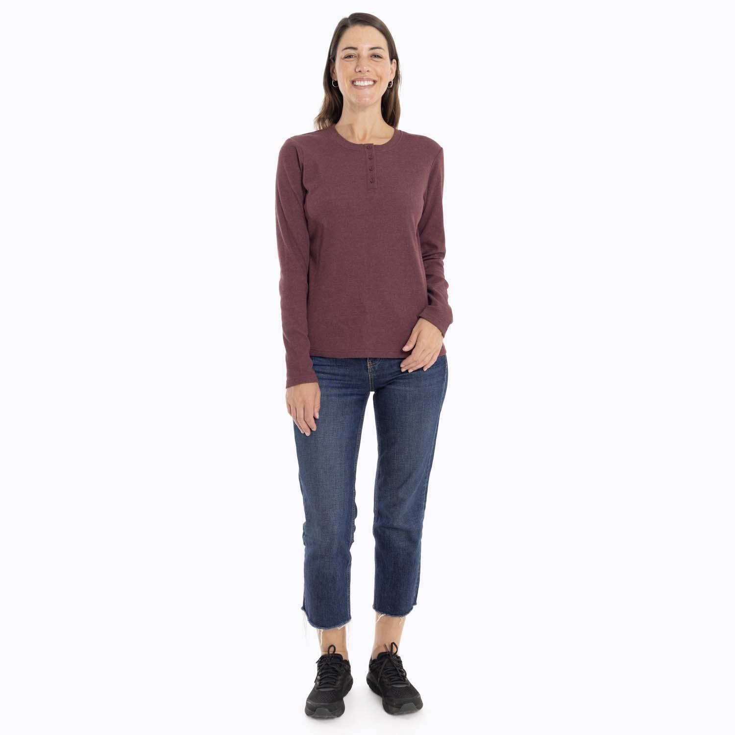 Polera Mujer Owyhee Burdeo Merrell-5