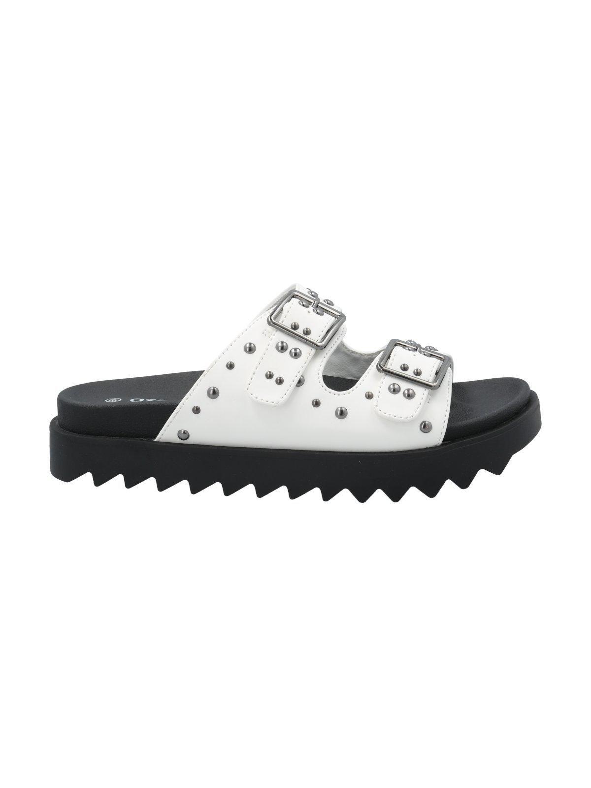 Sandalia Mujer Pascal Blanco-1