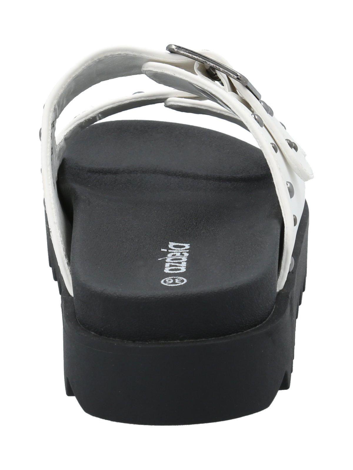 Sandalia Mujer Pascal Blanco-6