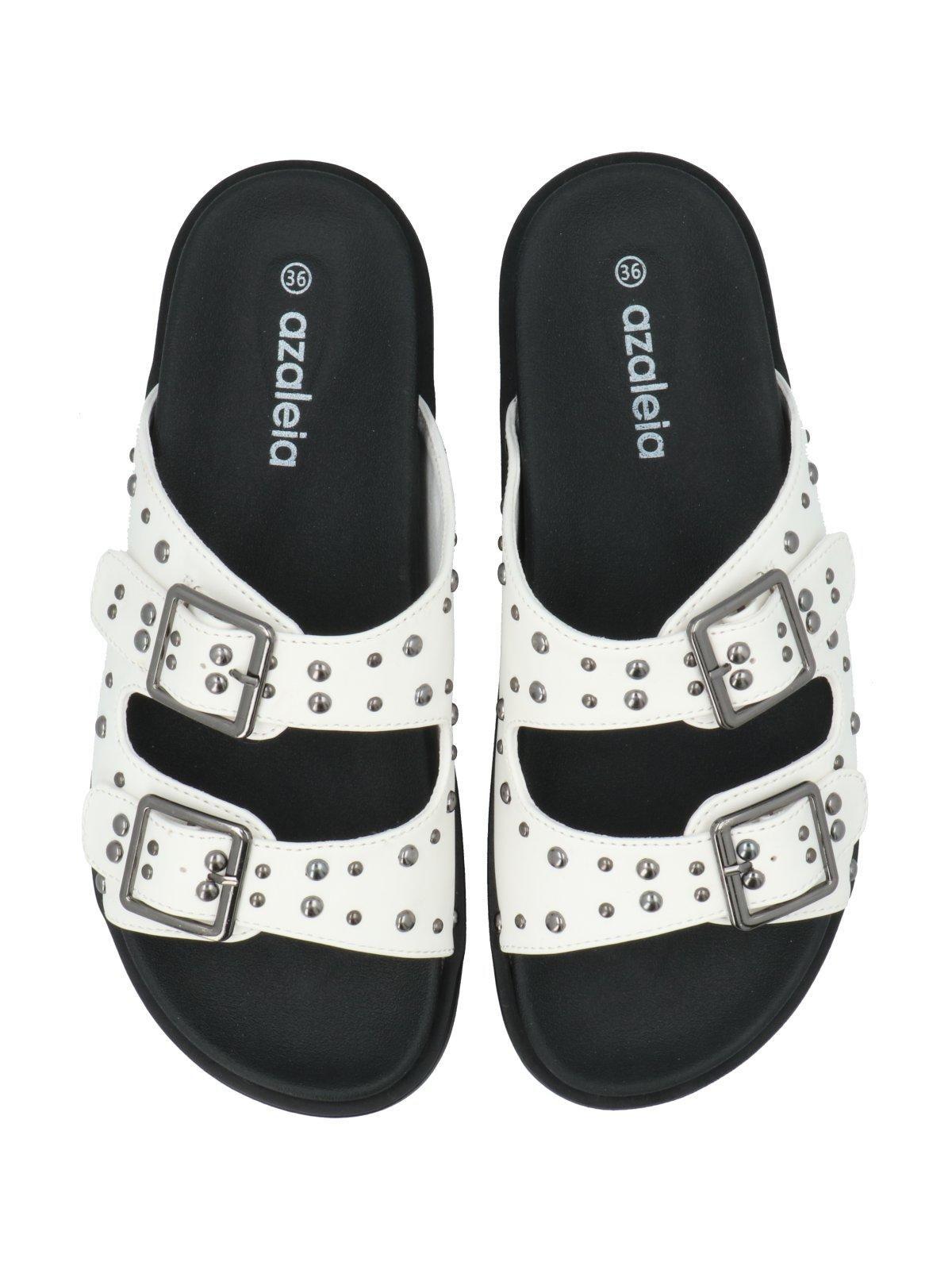 Sandalia Mujer Pascal Blanco-7