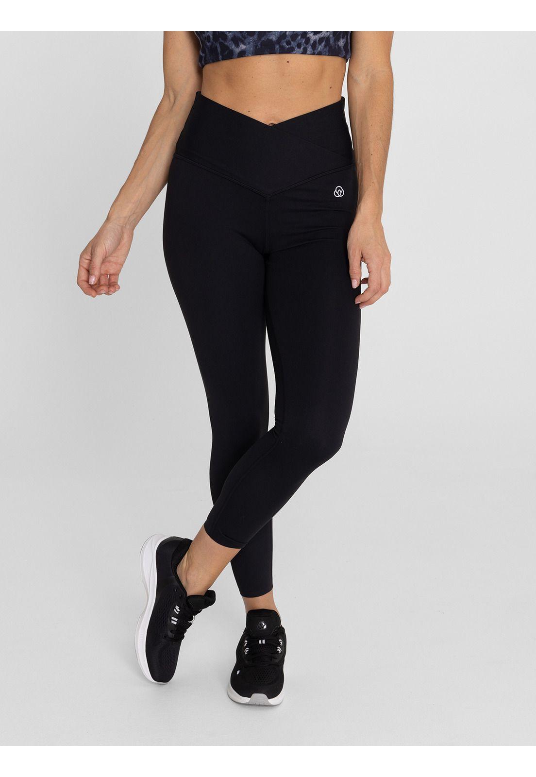 Calza 7/8 Mujer Ankle Juno Negro-0