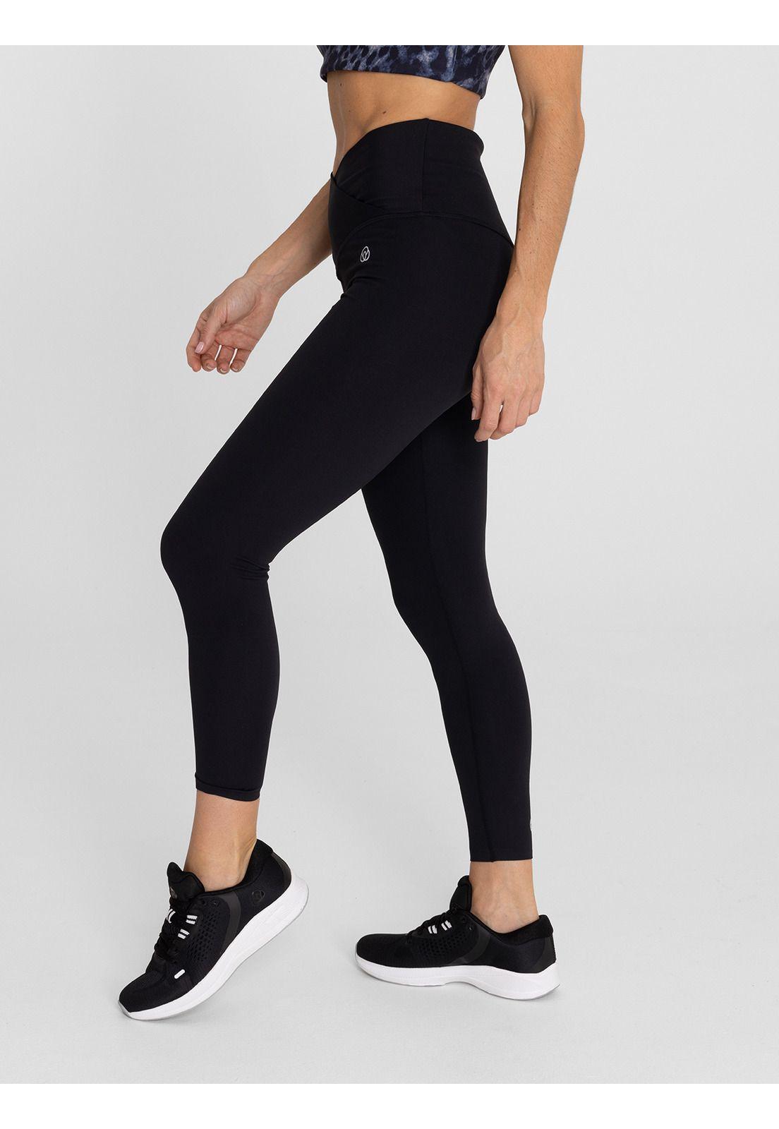 Calza 7/8 Mujer Ankle Juno Negro-1