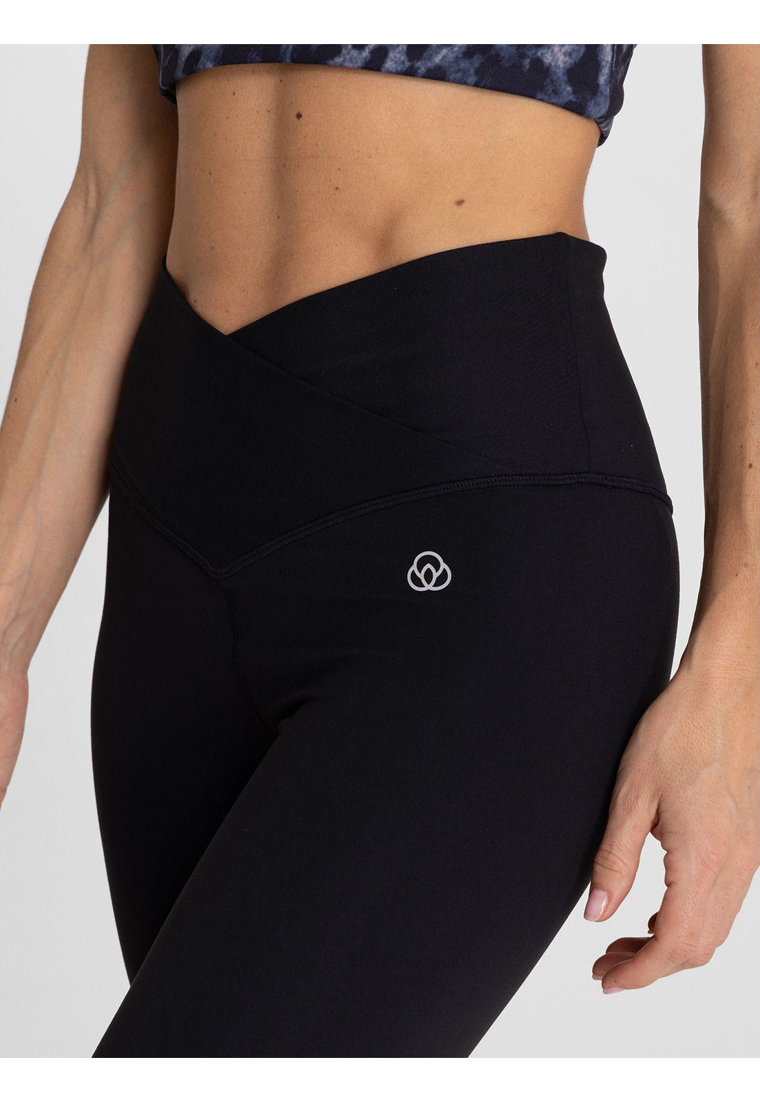 Calza 7/8 Mujer Ankle Juno Negro-5