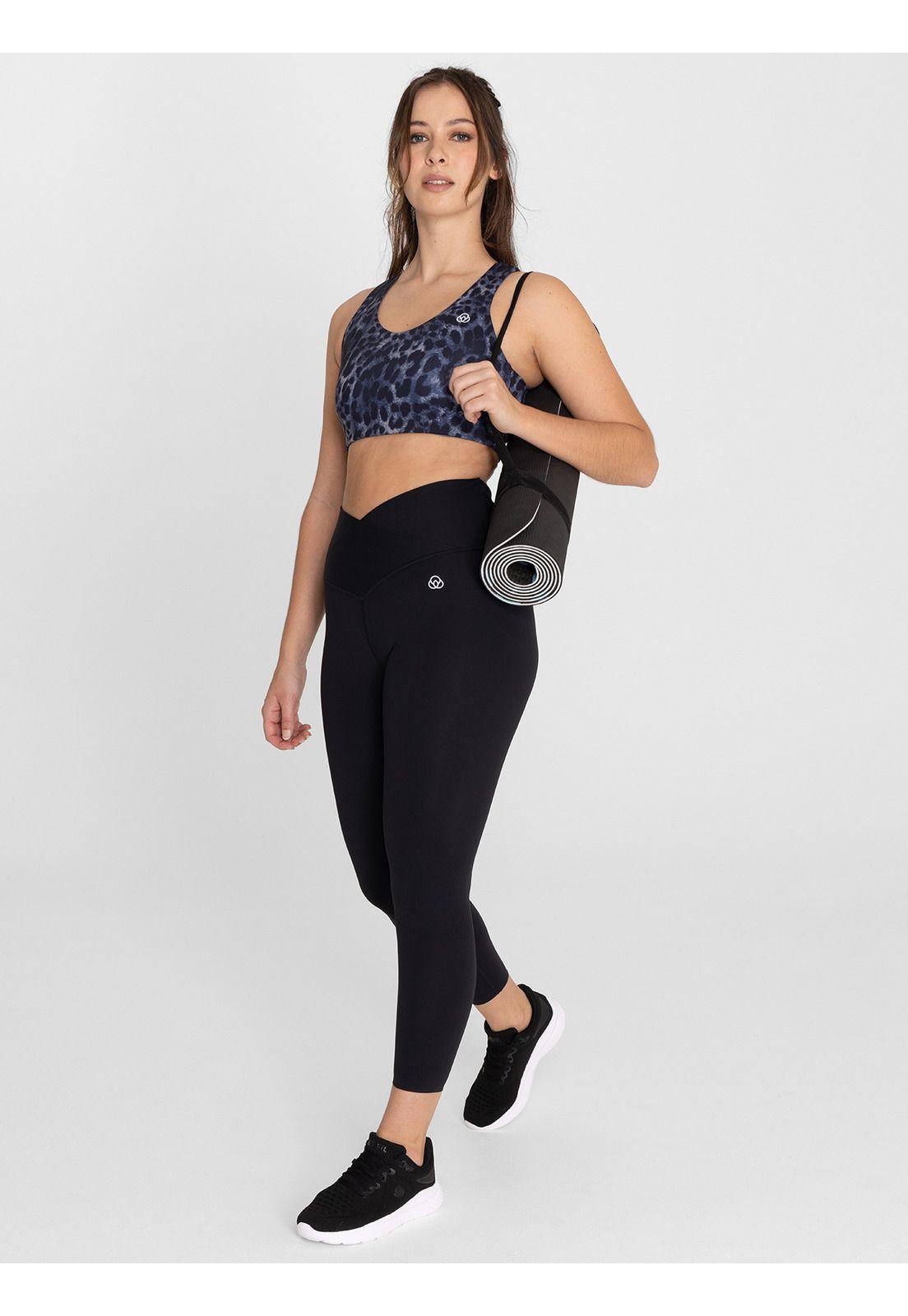 Calza 7/8 Mujer Ankle Juno Negro-9