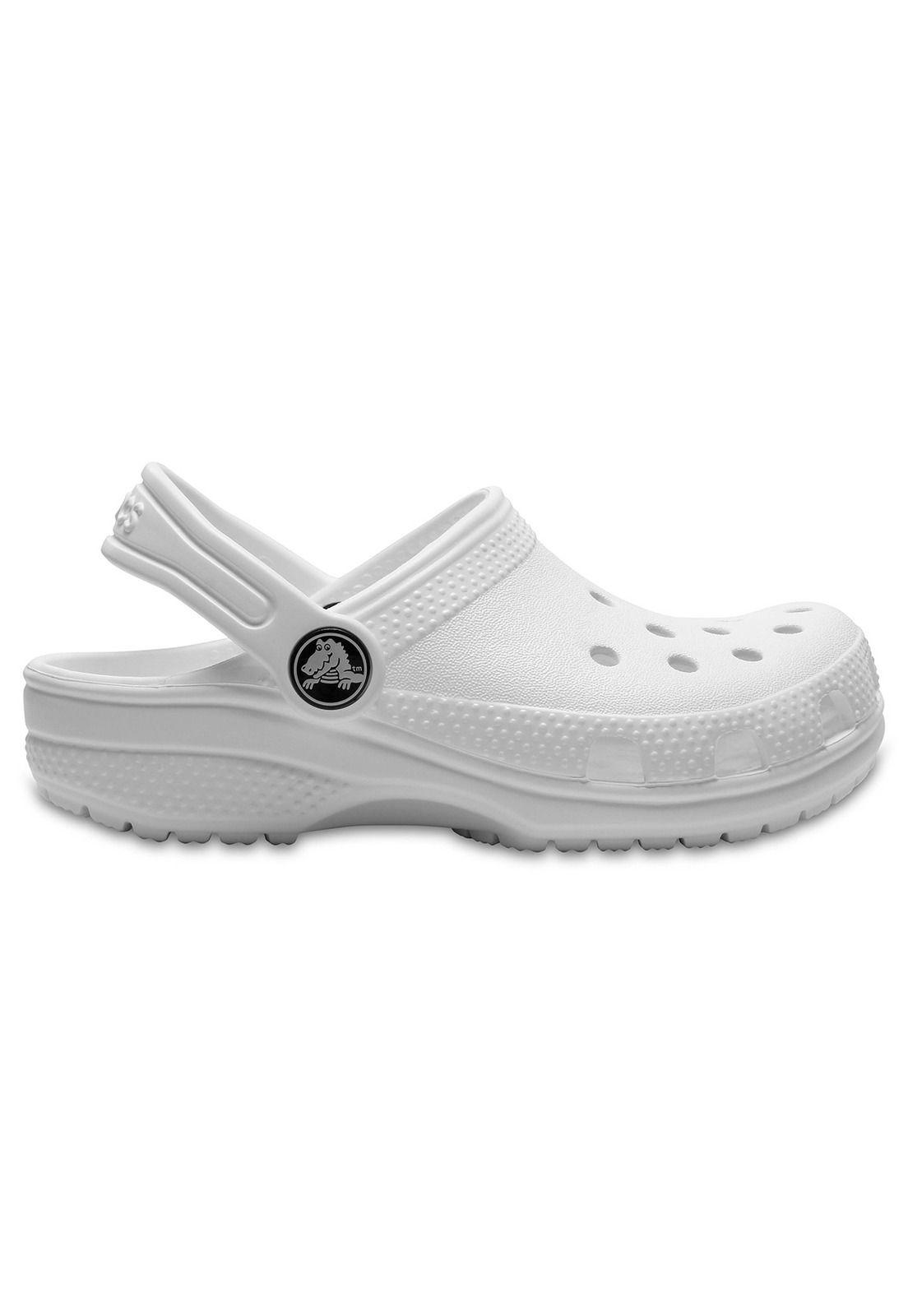 Zueco Crocs Niño Classic Clog K Blanco-0