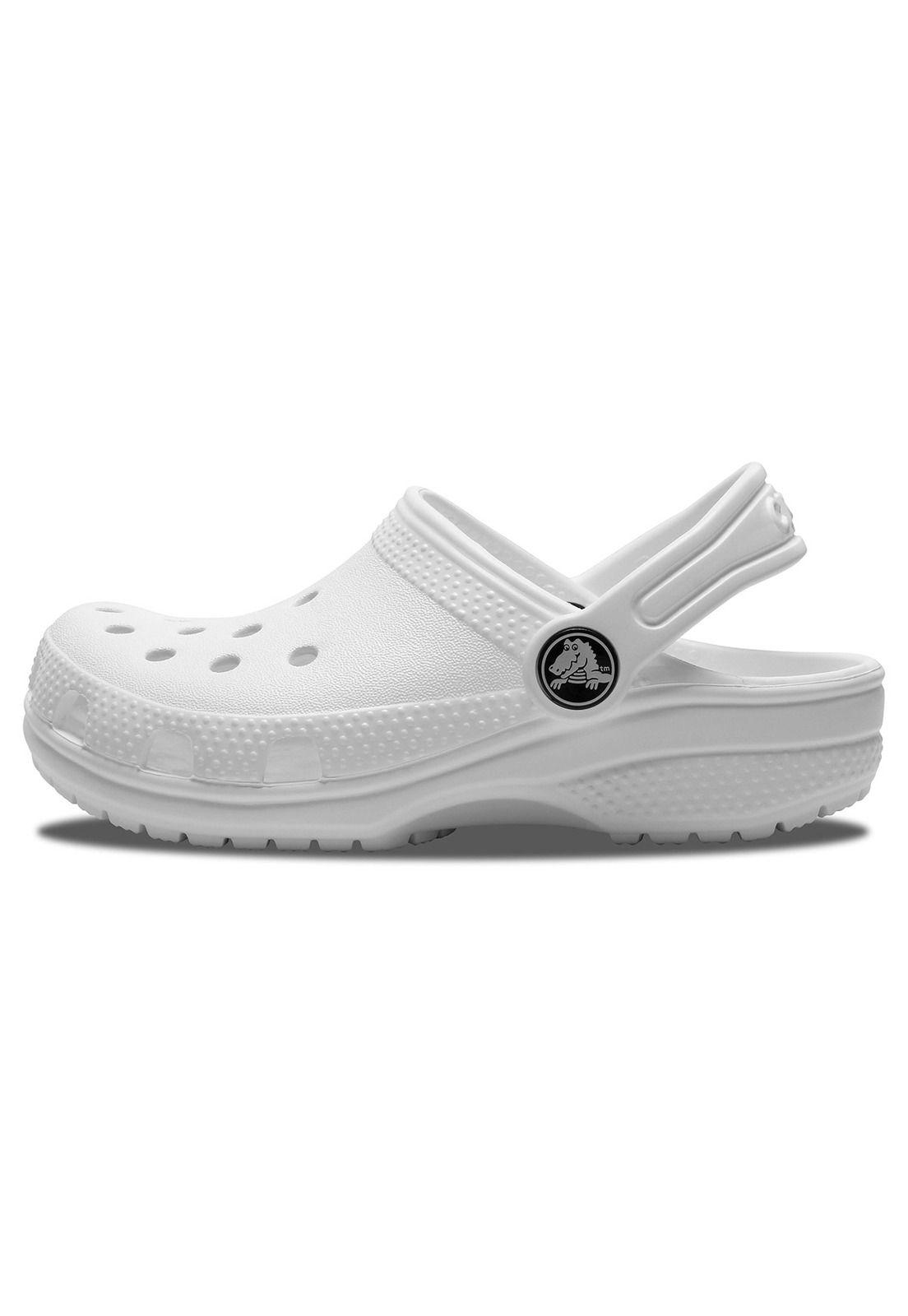Zueco Crocs Niño Classic Clog K Blanco-1