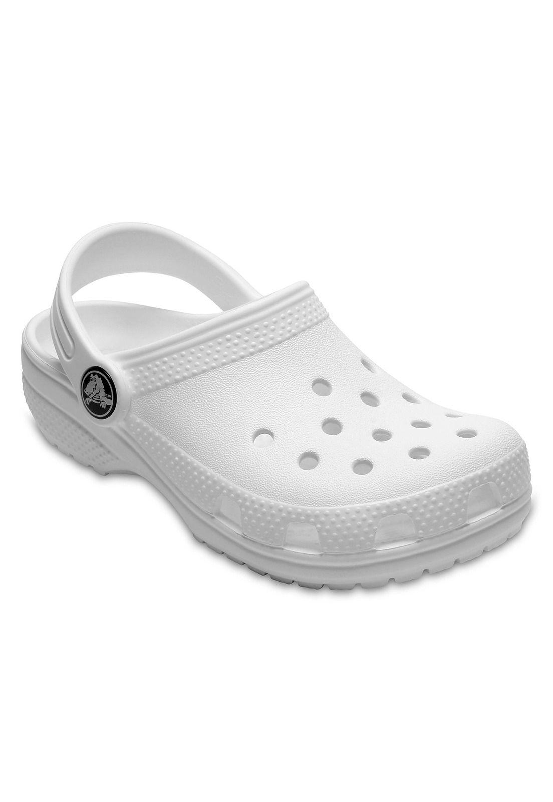 Zueco Crocs Niño Classic Clog K Blanco-6