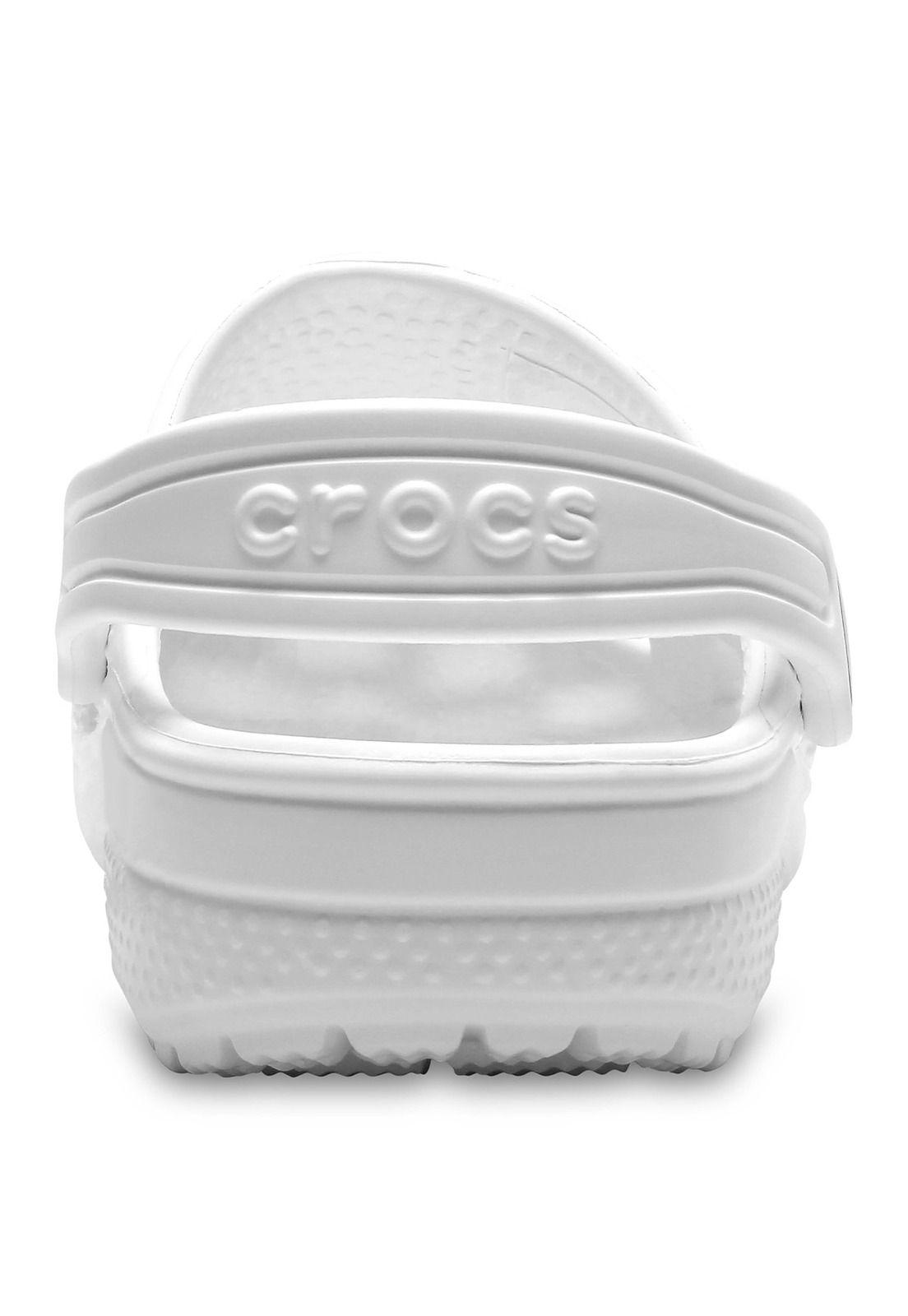 Zueco Crocs Niño Classic Clog K Blanco-7