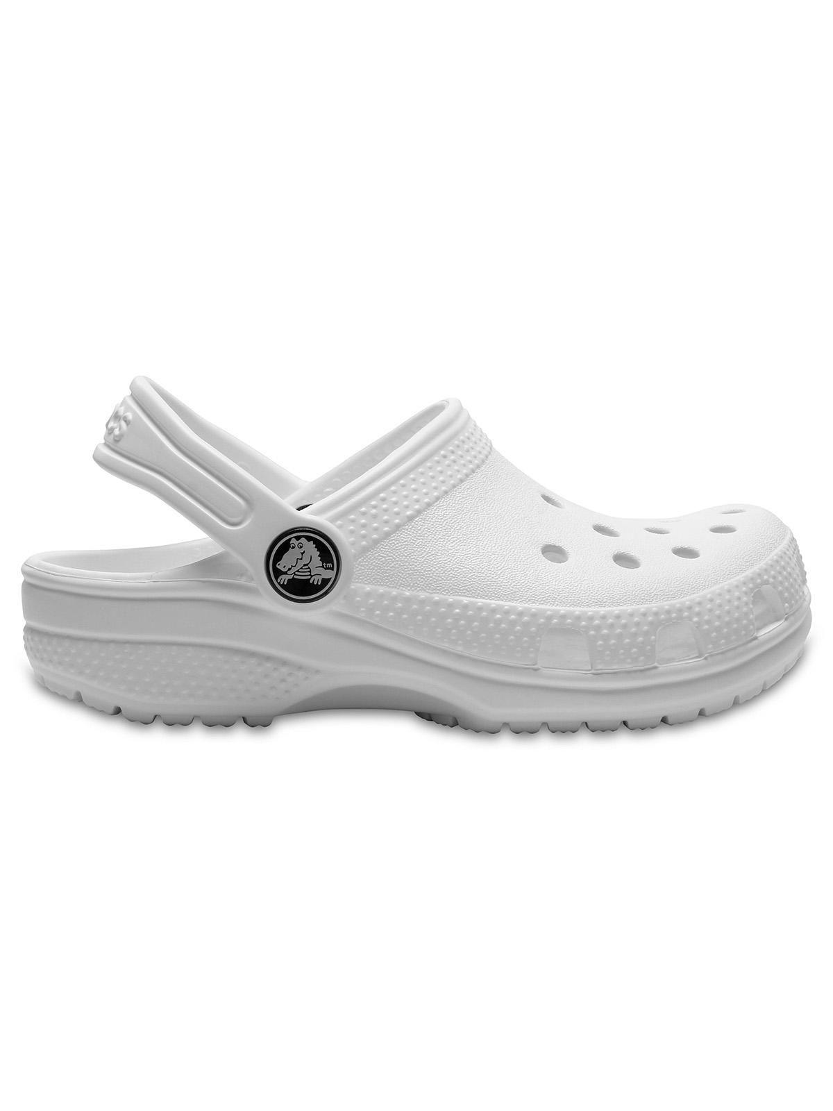 Zueco Crocs Niño Classic Clog K Blanco-0